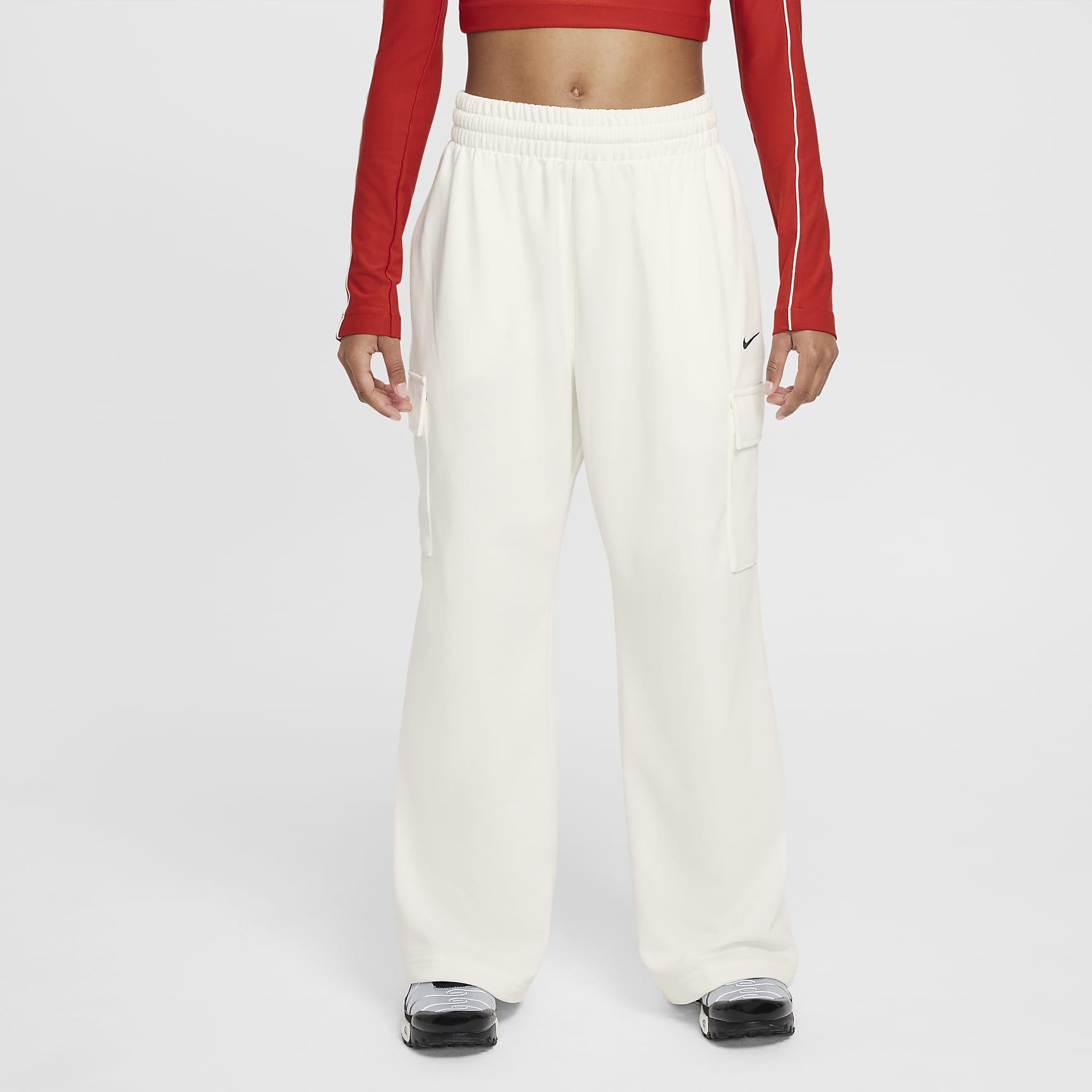 Nike Sportswear Girls' Dri-FIT Oversized Fleece Pants
