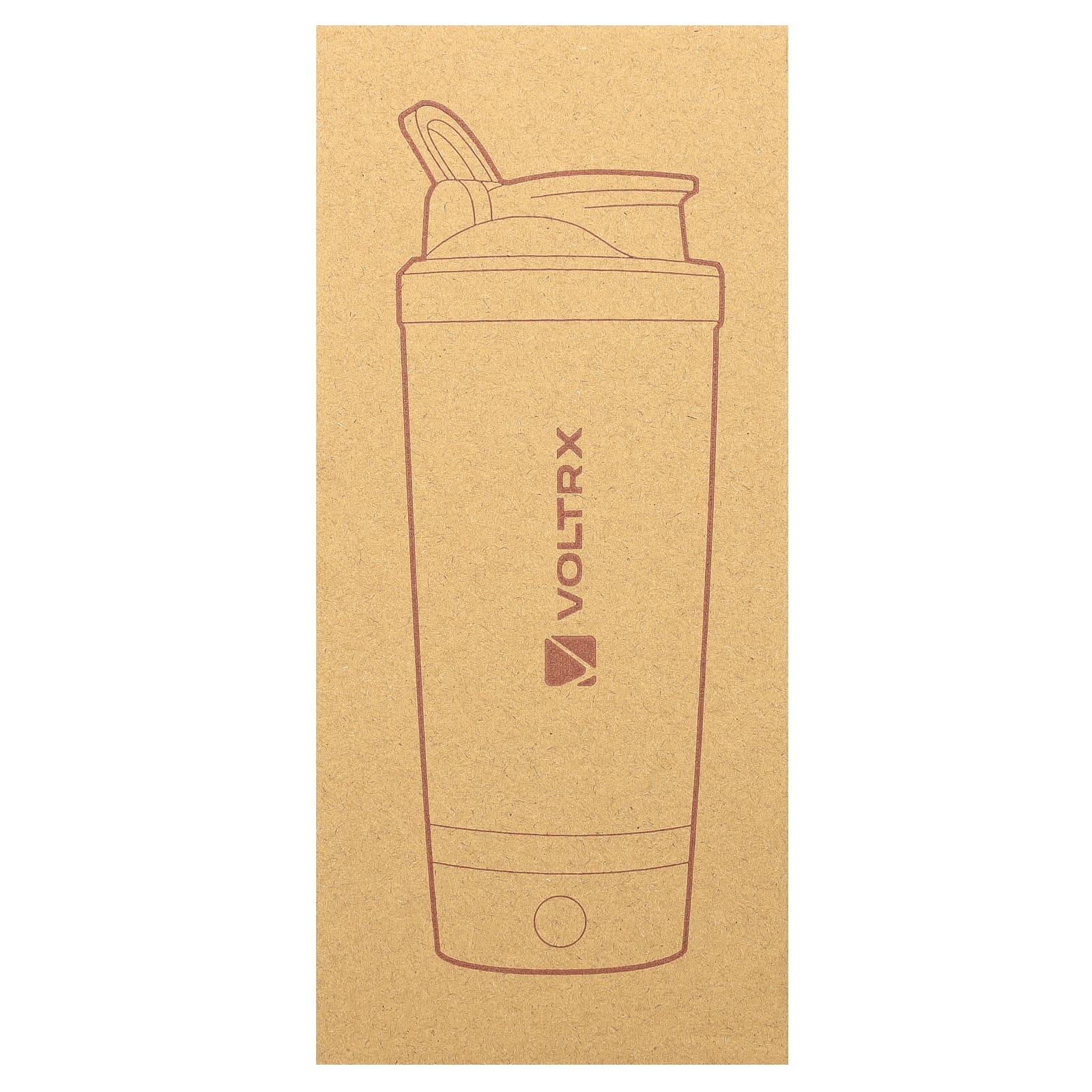 Voltrx, Merger, протеиновый шейкер, аккумуляторная бутылка, usb-C, серый, 700 мл (24 унции)