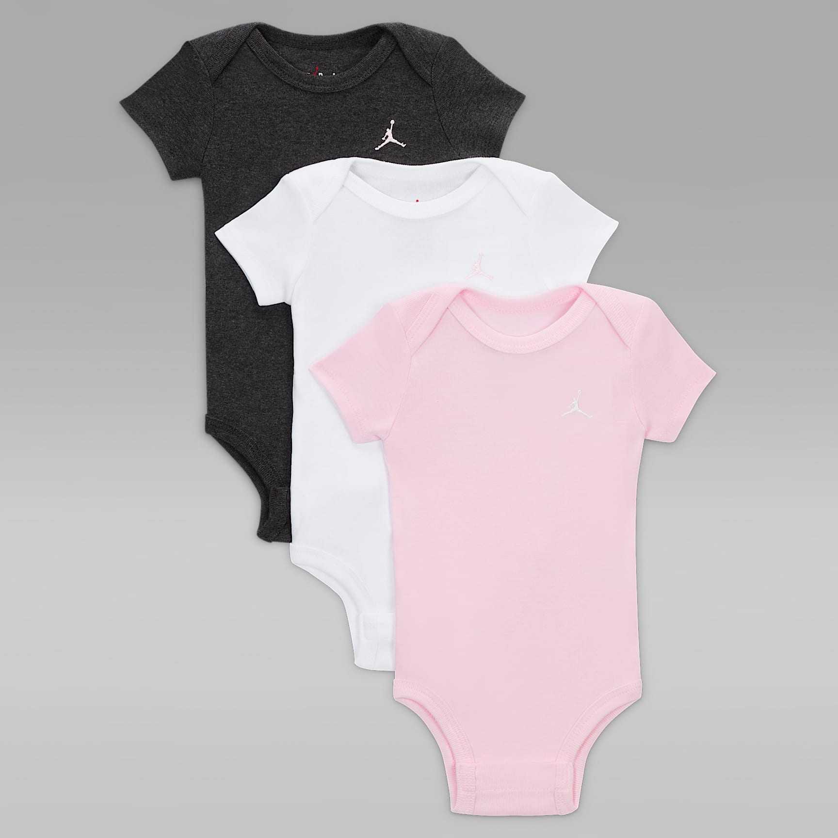 Jordan Everyday Essentials Baby Bodysuits (3-Pack)