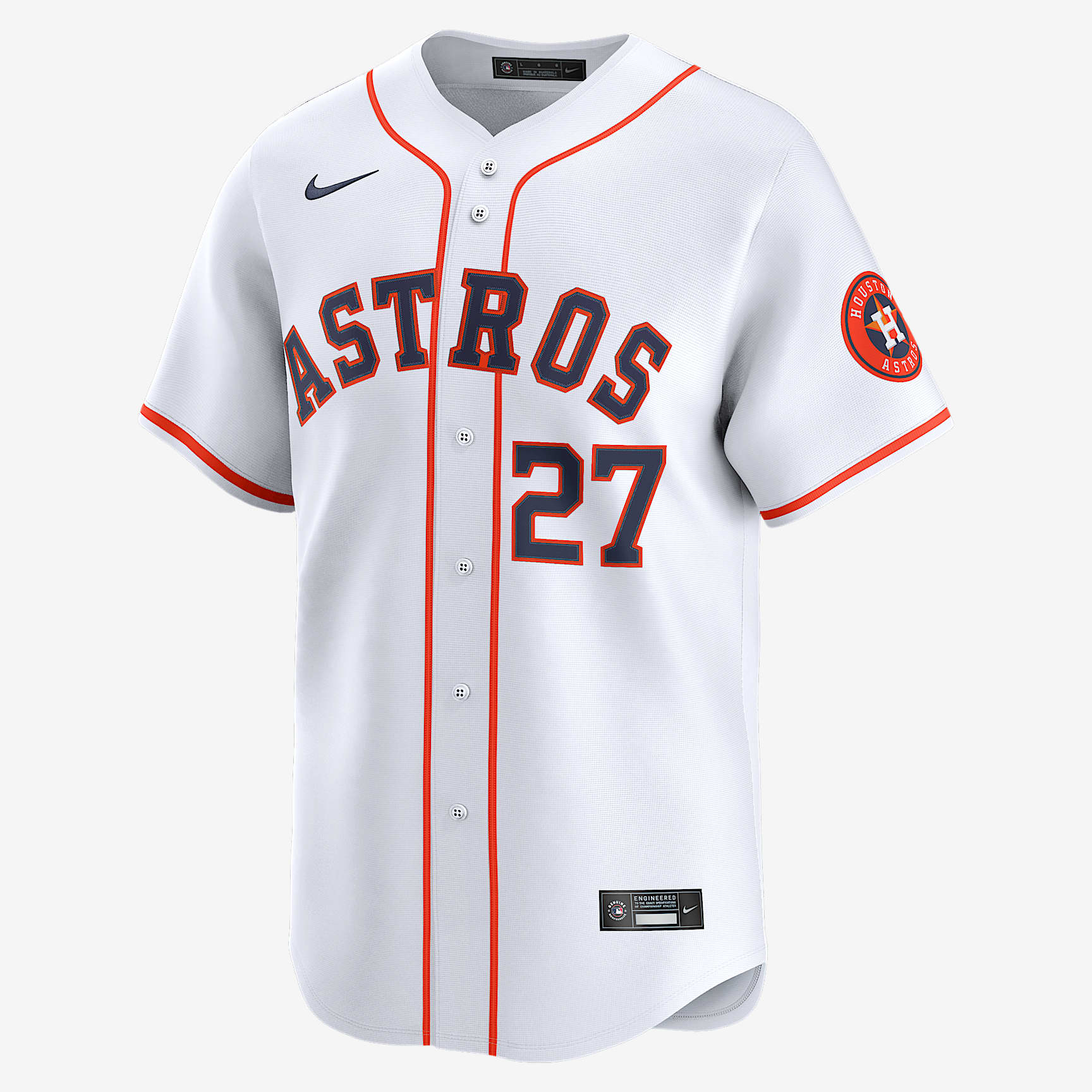 Jose Altuve Houston Astros Men's Nike Dri-FIT ADV MLB Limited Jersey
