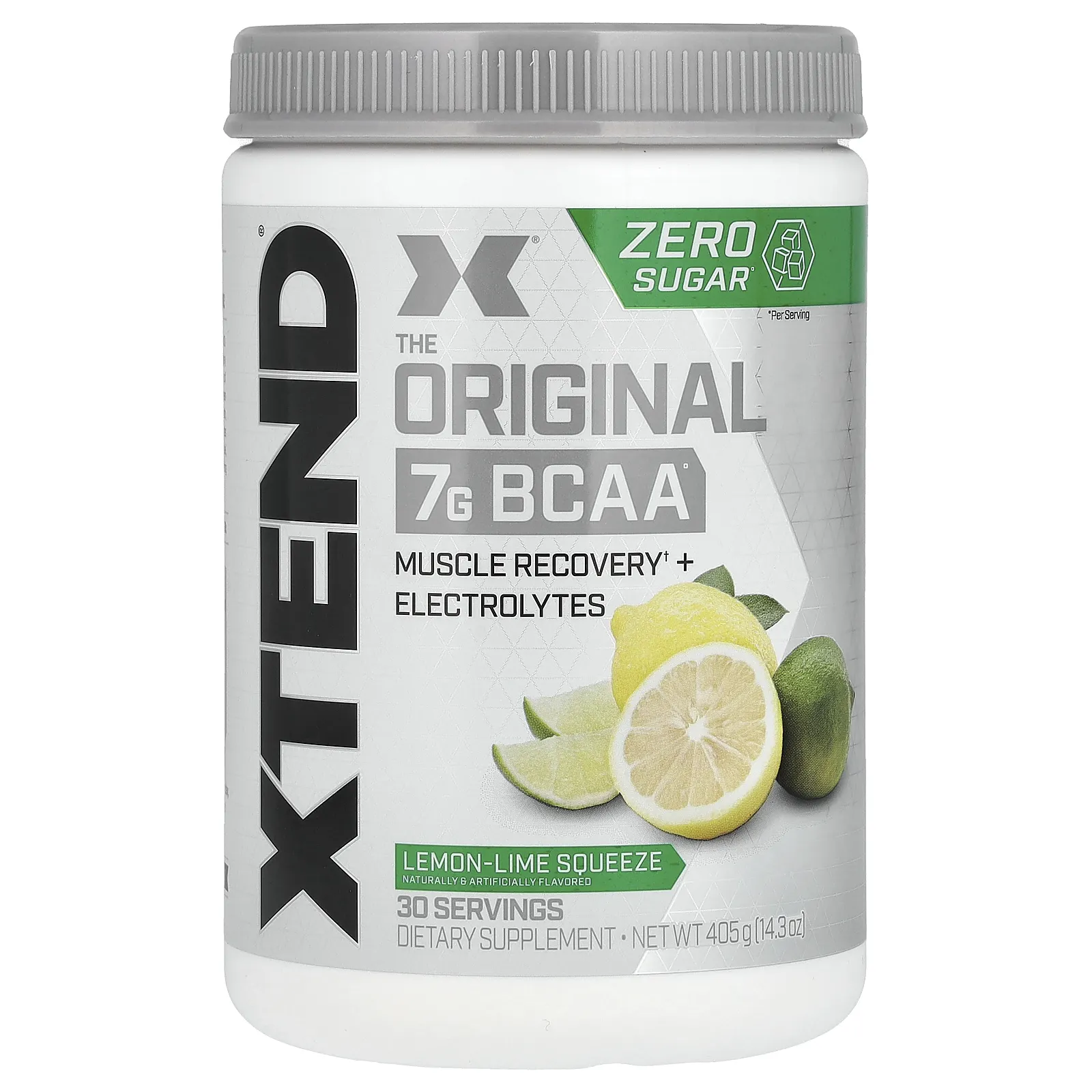 Xtend, Xtend, The Original, 7 г аминокислот с разветвленной цепью (BCAA), лимон-лайм, 420 г