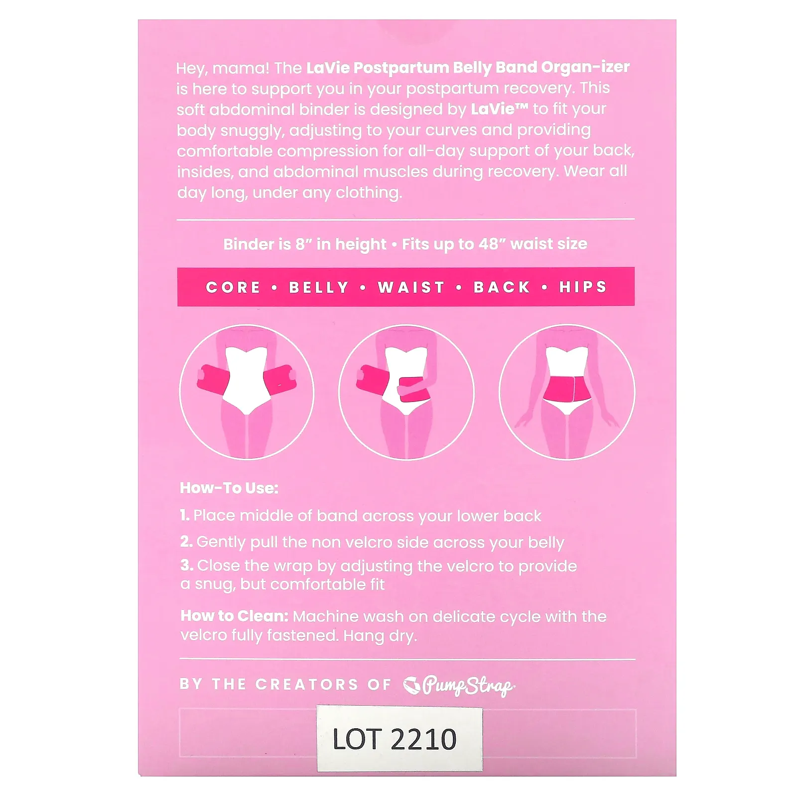 LaVie, Послеродовой Belly Band Organ-Izer, 1 шт.