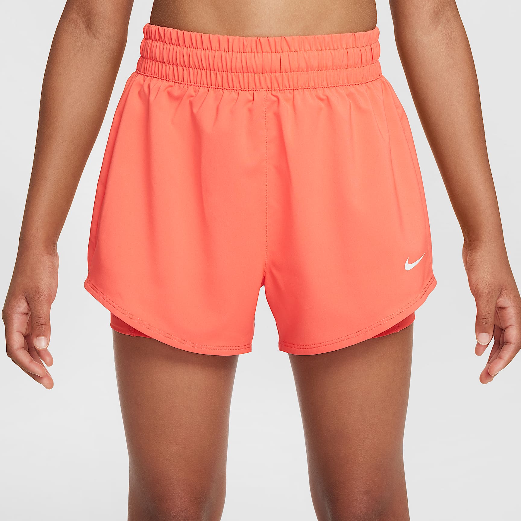 Nike One Girls' Dri-FIT 3" 2-in-1 Shorts