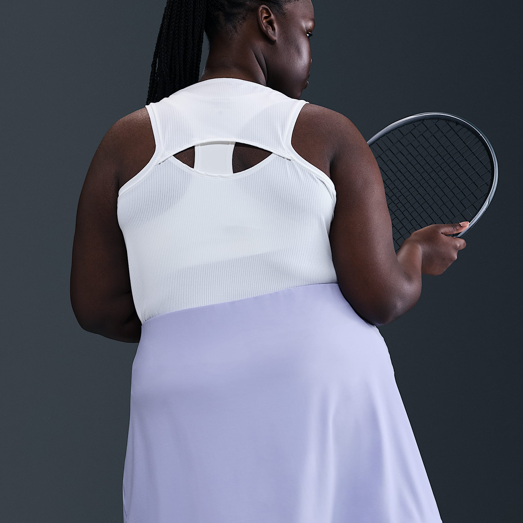 Nike Victory Women's Dri-FIT Straight Tennis Skirt (Plus Size)