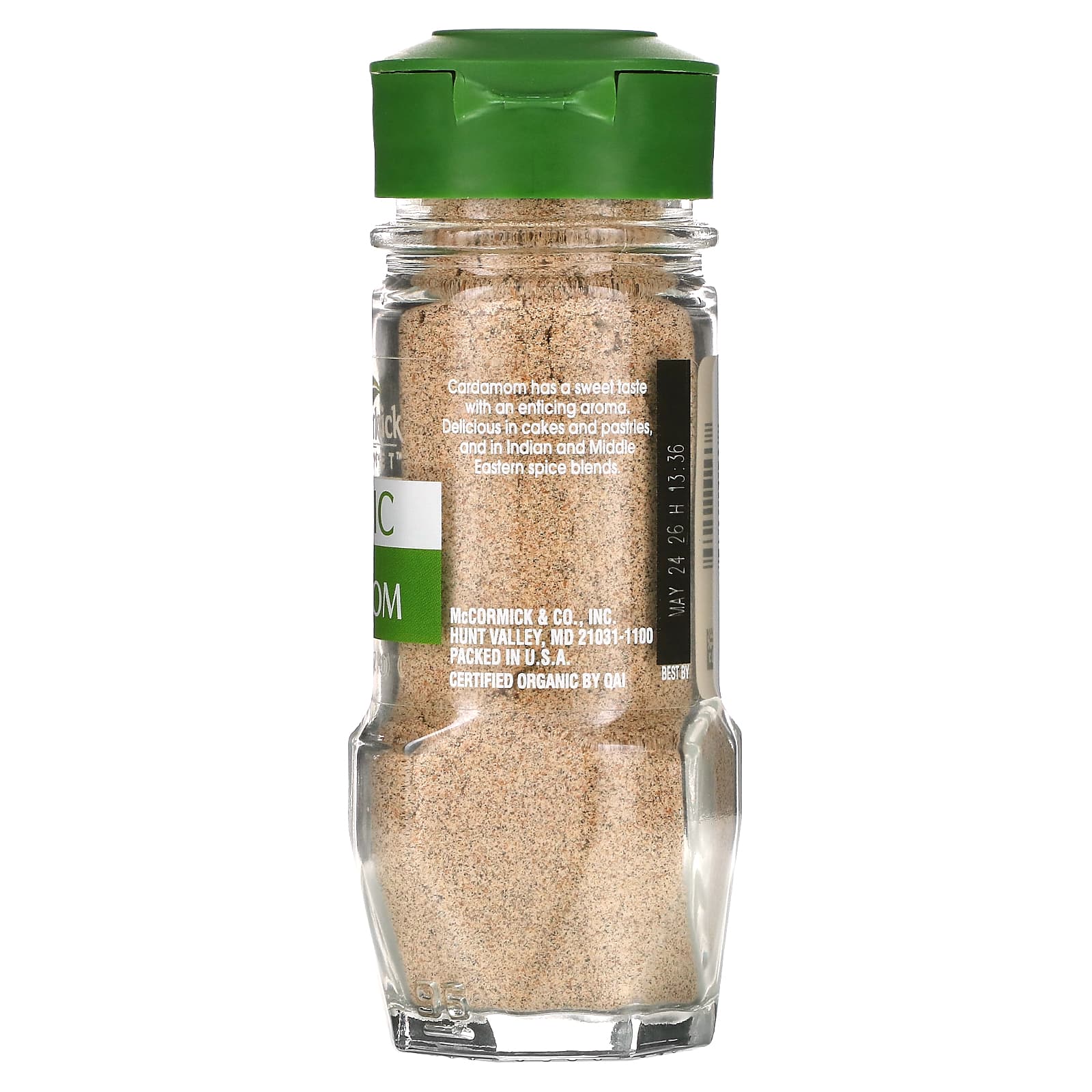 McCormick Gourmet, органический молотый кардамон, 49 г (1,75 унции)