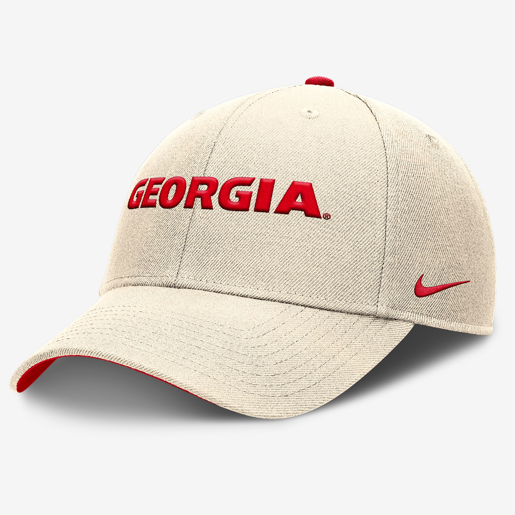 Georgia Bulldogs Primetime Rise Men's Nike College Adjustable Hat