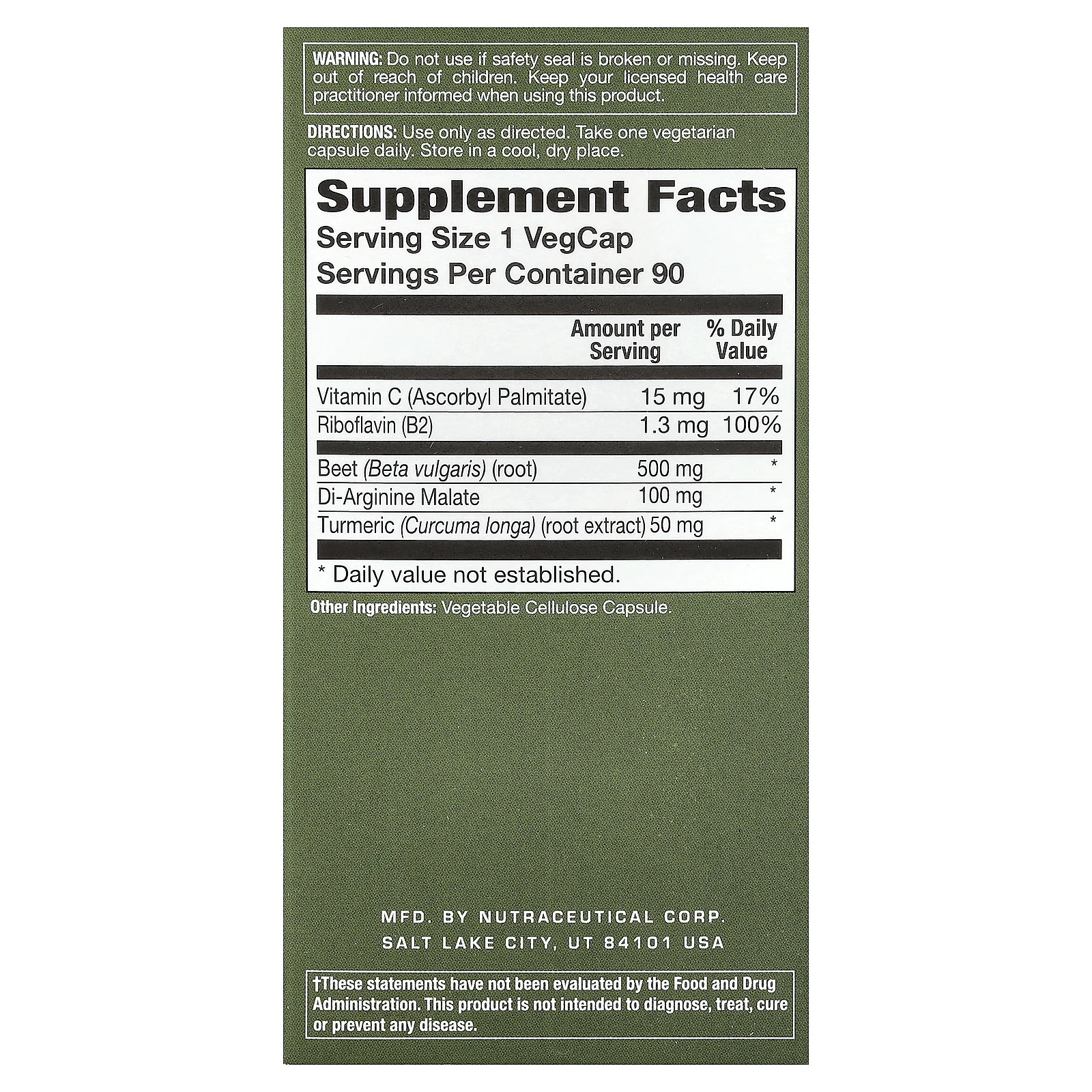 Action Labs, для мужчин, Ticker Tonic™, корнеплод свеклы, 90 растительных капсул