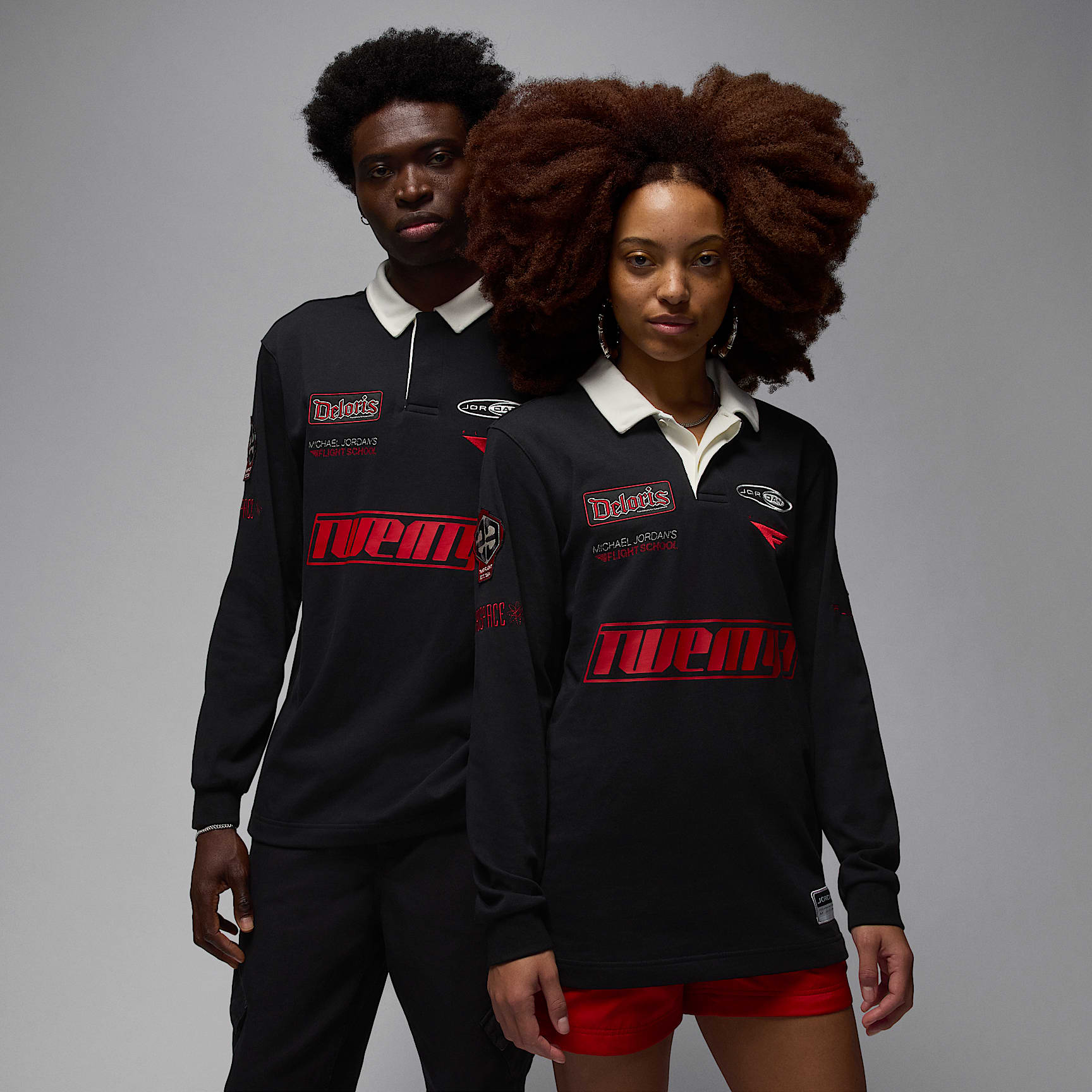 Jordan Essentials Men's Long-Sleeve Rugby Top