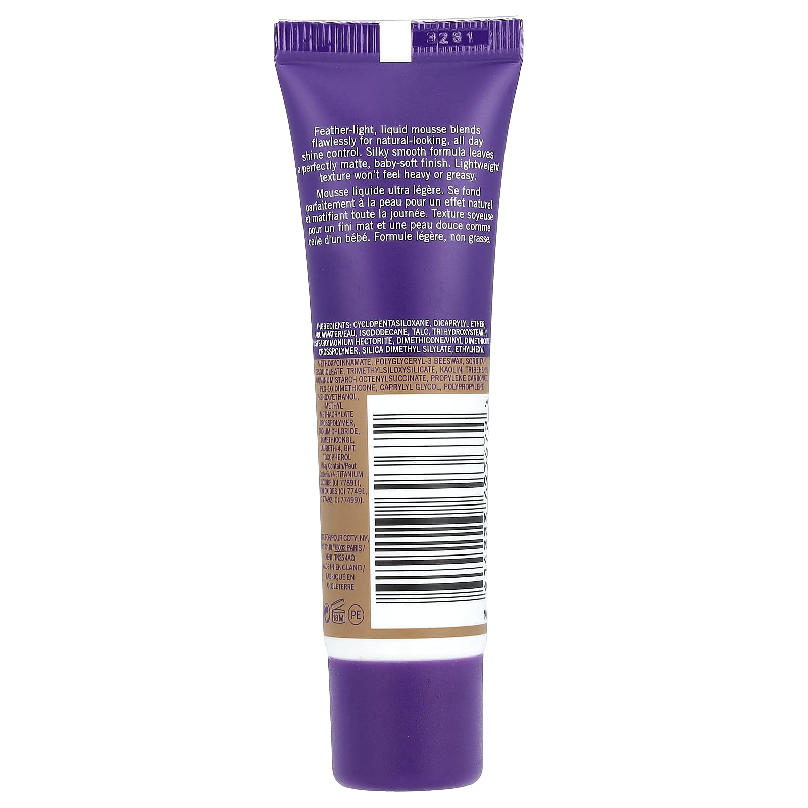 Rimmel London, Stay Matte, Full Coverage Mattifying Foundation, 502 Warm Caramel, 1 fl oz (30 ml)