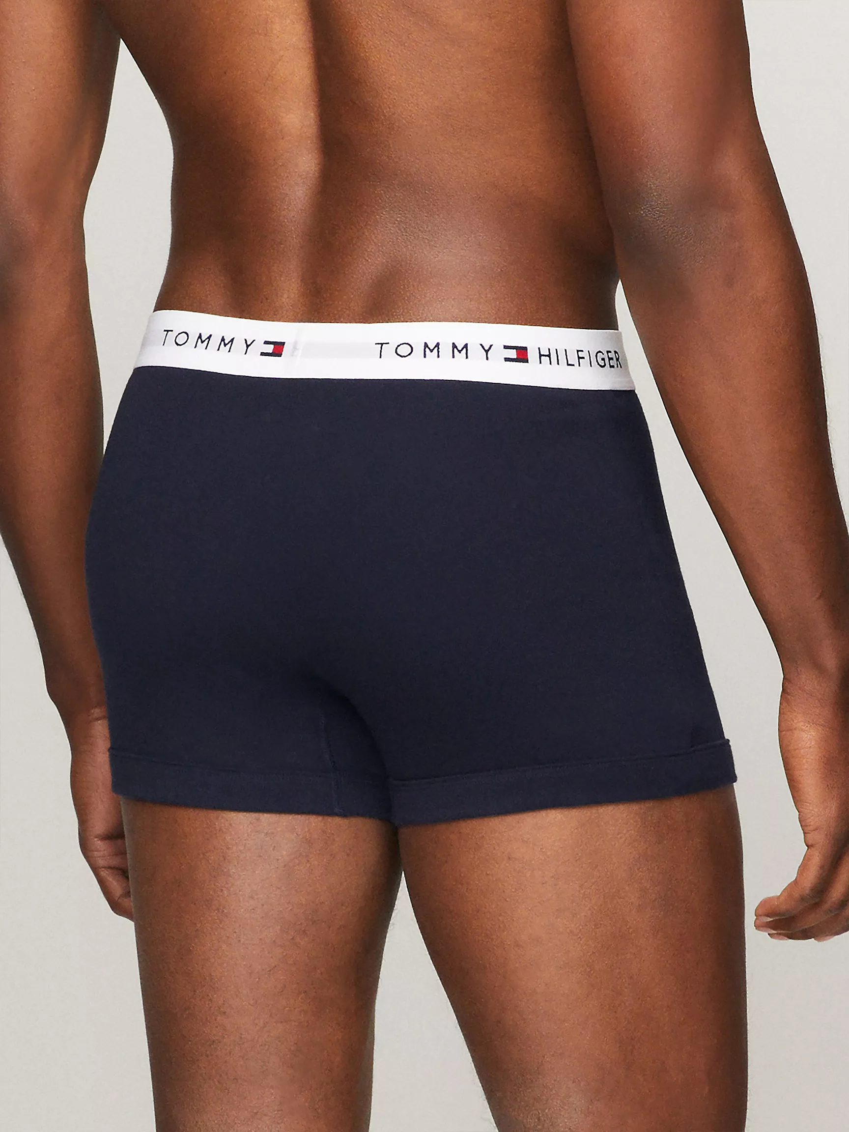 Мужское нижнее белье Tommy Hilfiger, Классические хлопковые трусы-боксёры (набор 3 шт.)