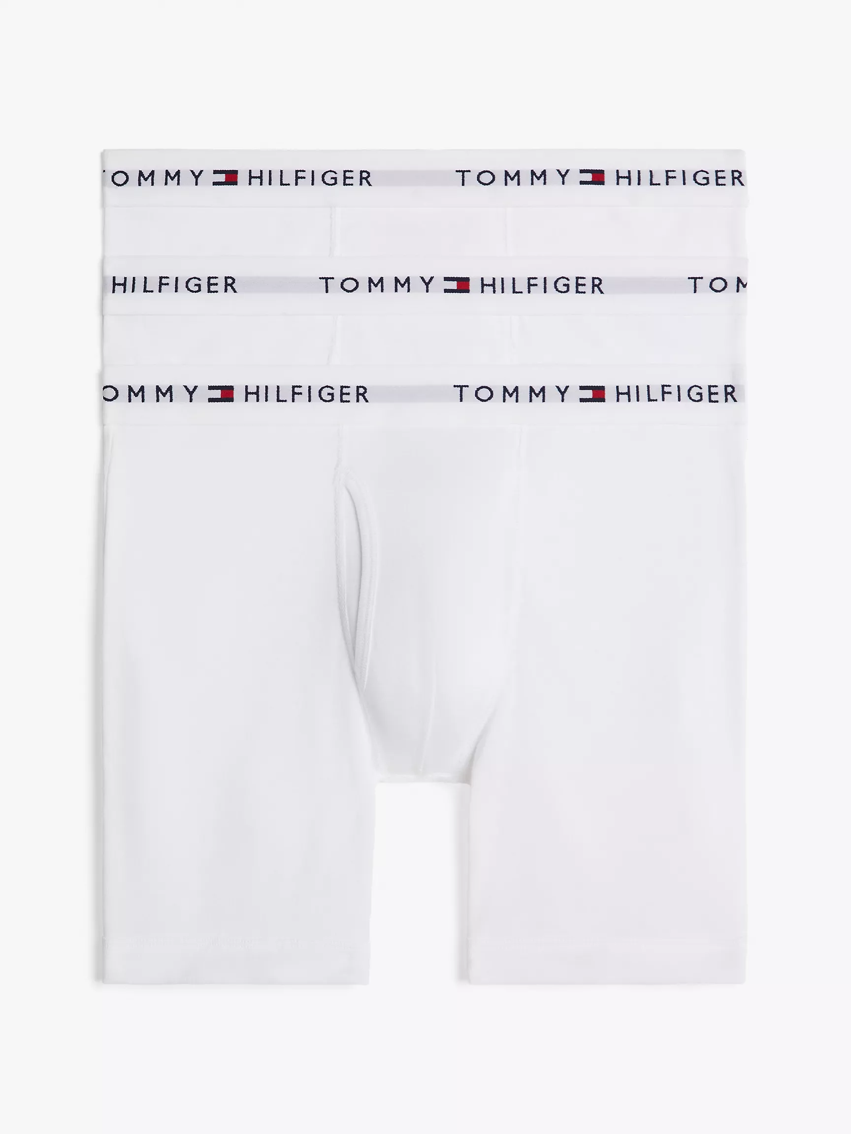 Мужское нижнее белье Tommy Hilfiger, Классические хлопковые боксеры-брифы (набор 3 шт.)