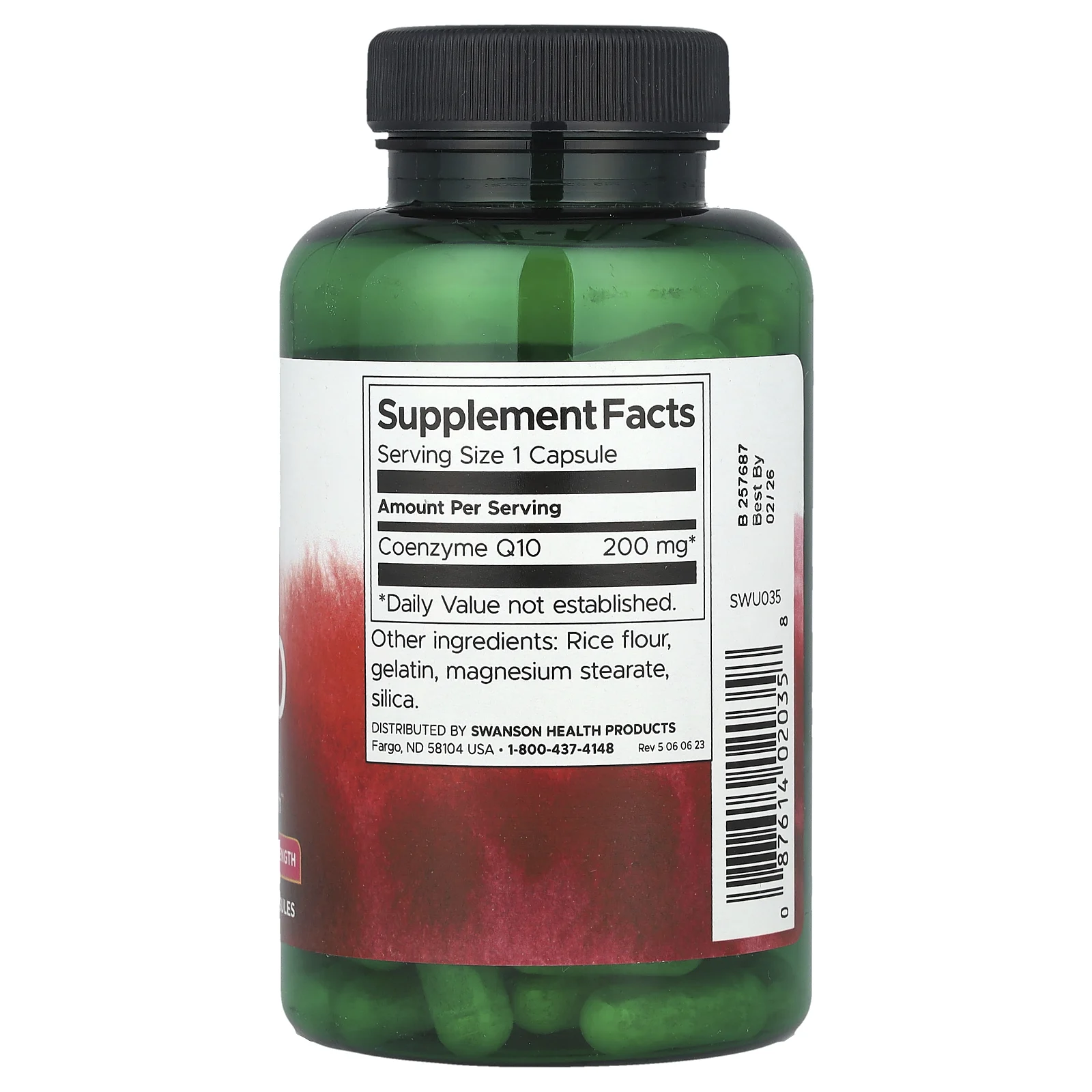 Swanson, CoQ10, 200 мг, 90 капсул