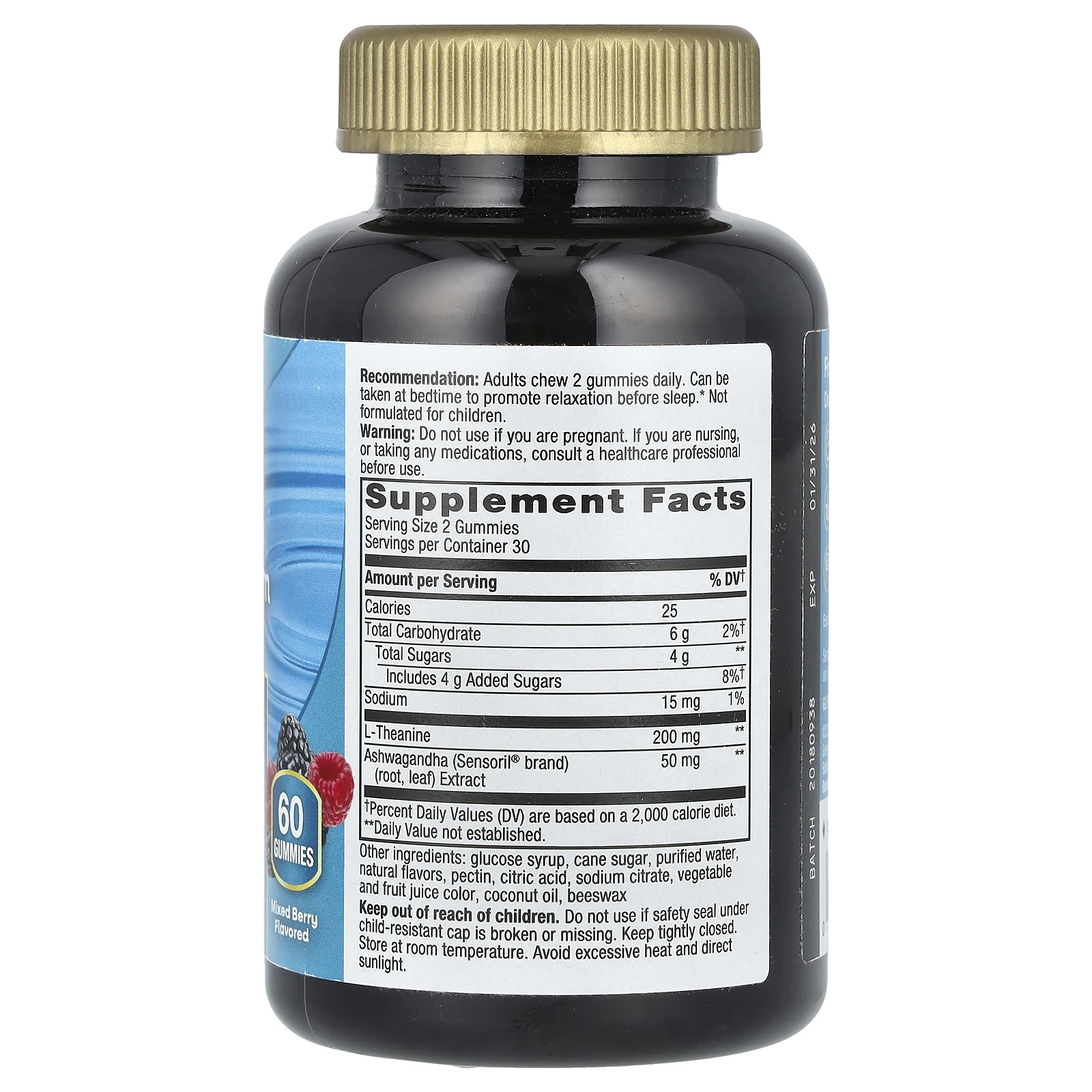 Nature's Way, Quick Calm, жевательная таблетка, со вкусом ягодного ассорти, 60 жевательных таблеток