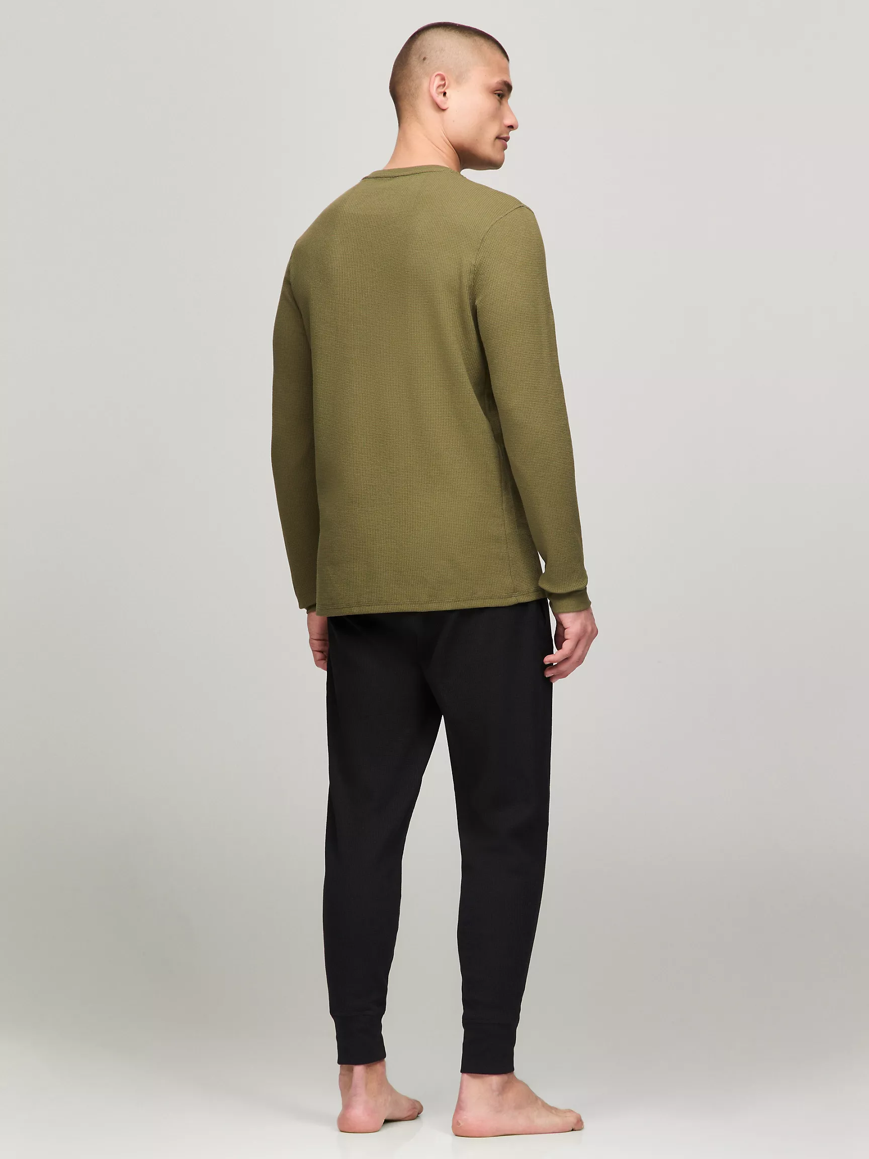 Мужской топ Tommy Hilfiger, Термокофта Henley для сна