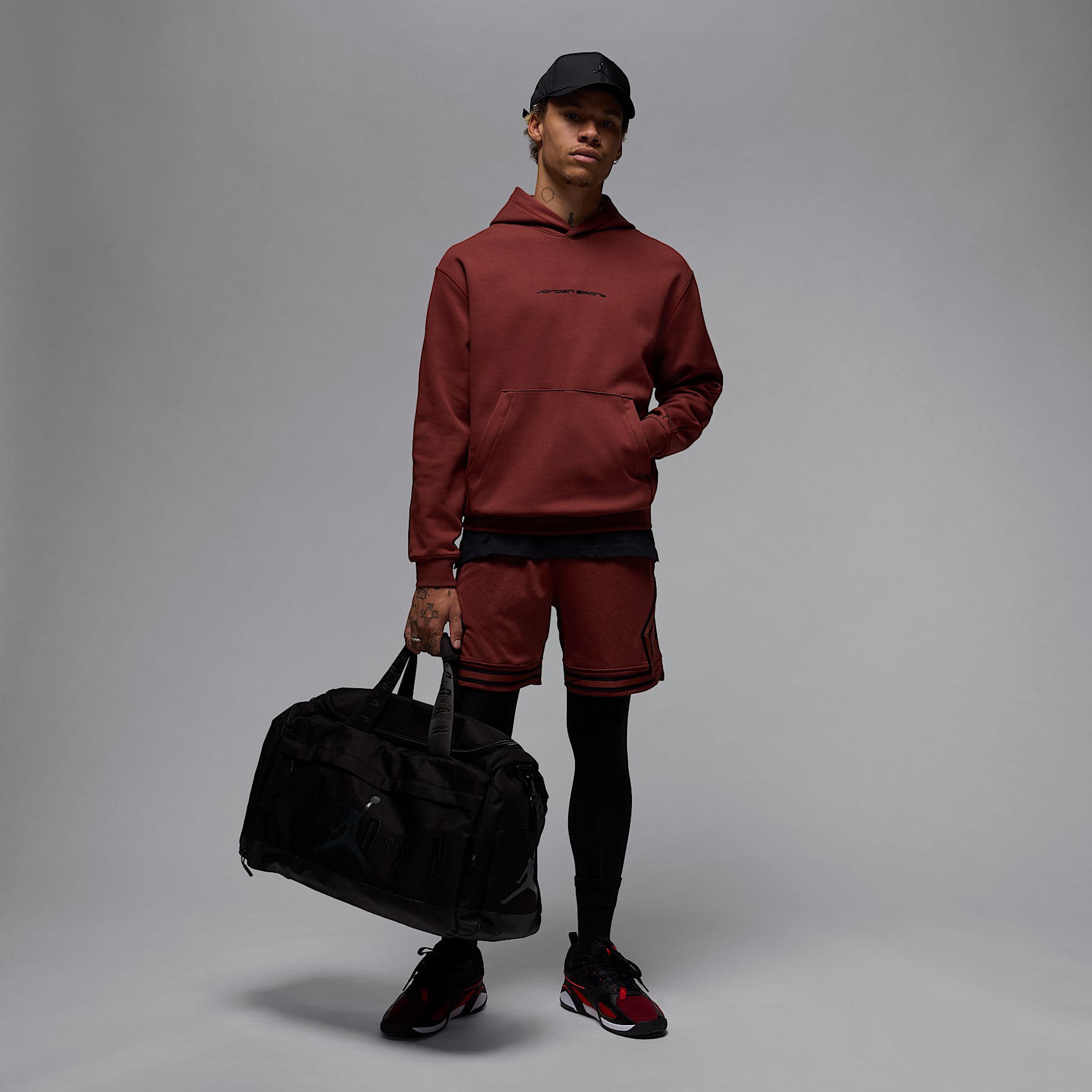 Jordan Sport Hoop Fleece Men's Dri-FIT Pullover Hoodie