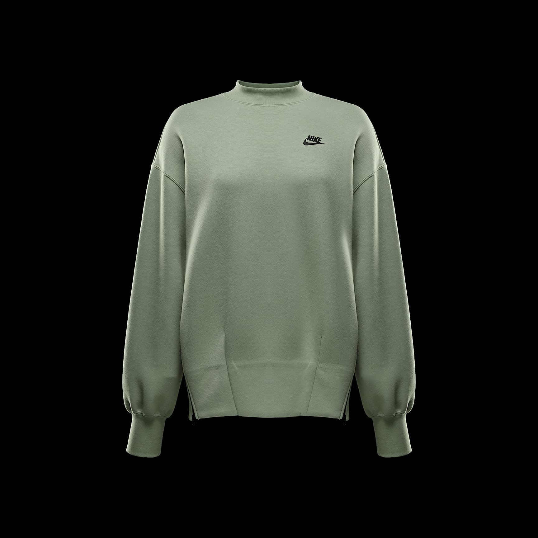 Nike Sportswear Tech Fleece Women's Oversized Crew-Neck Sweatshirt