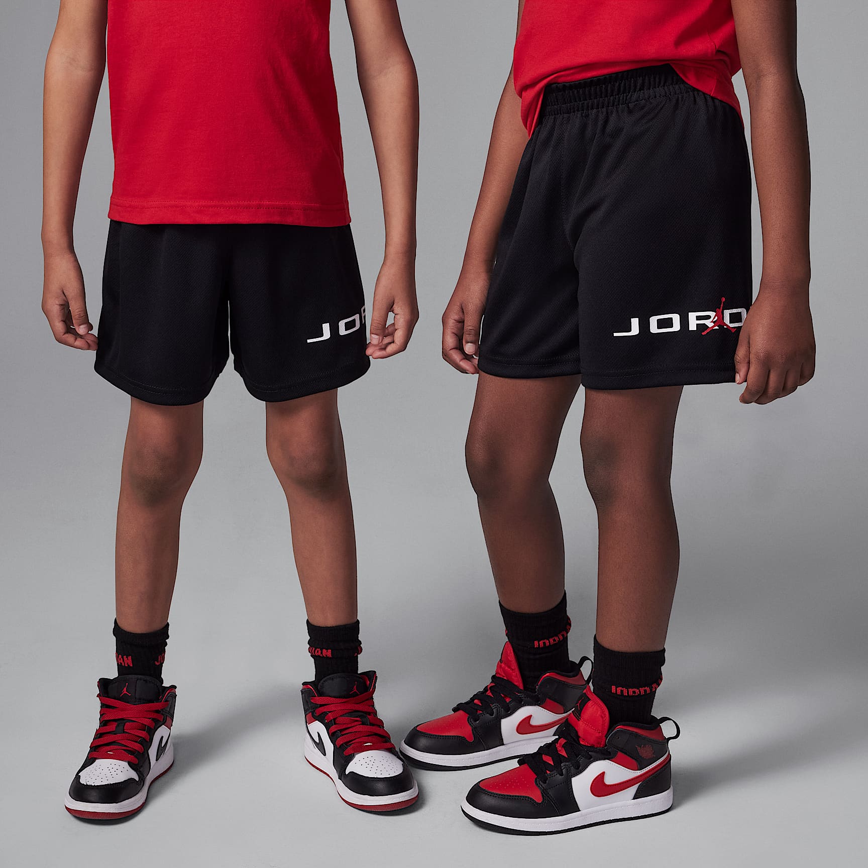 Jordan Little Kids' Baseline 2-Piece Mesh Shorts Set