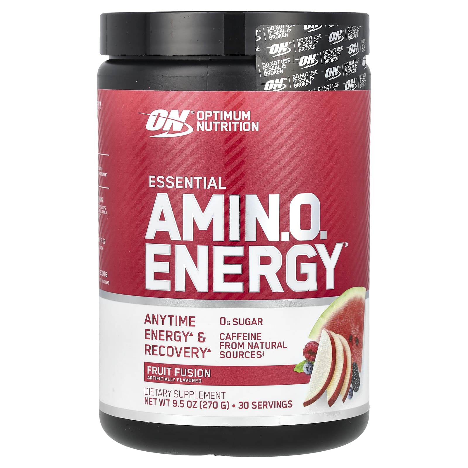 Optimum Nutrition, Essential Amin.O. Energy, фруктовая смесь, 270 г (9,5 унции)