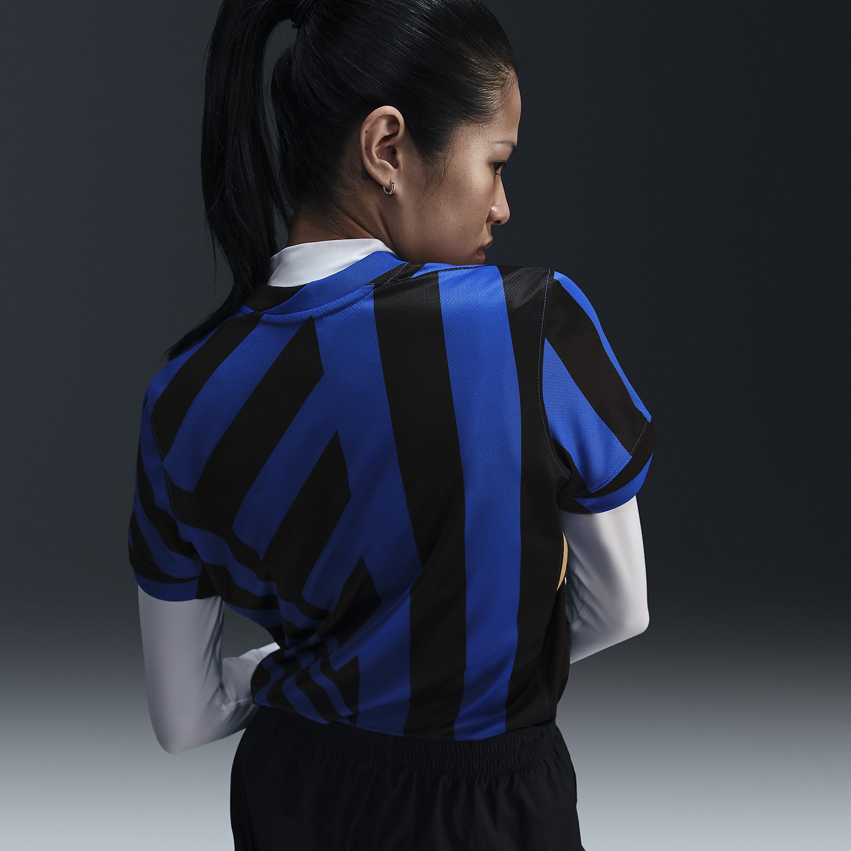 Inter Milan 2024/25 Stadium Home Women's Nike Dri-FIT Soccer Replica Jersey
