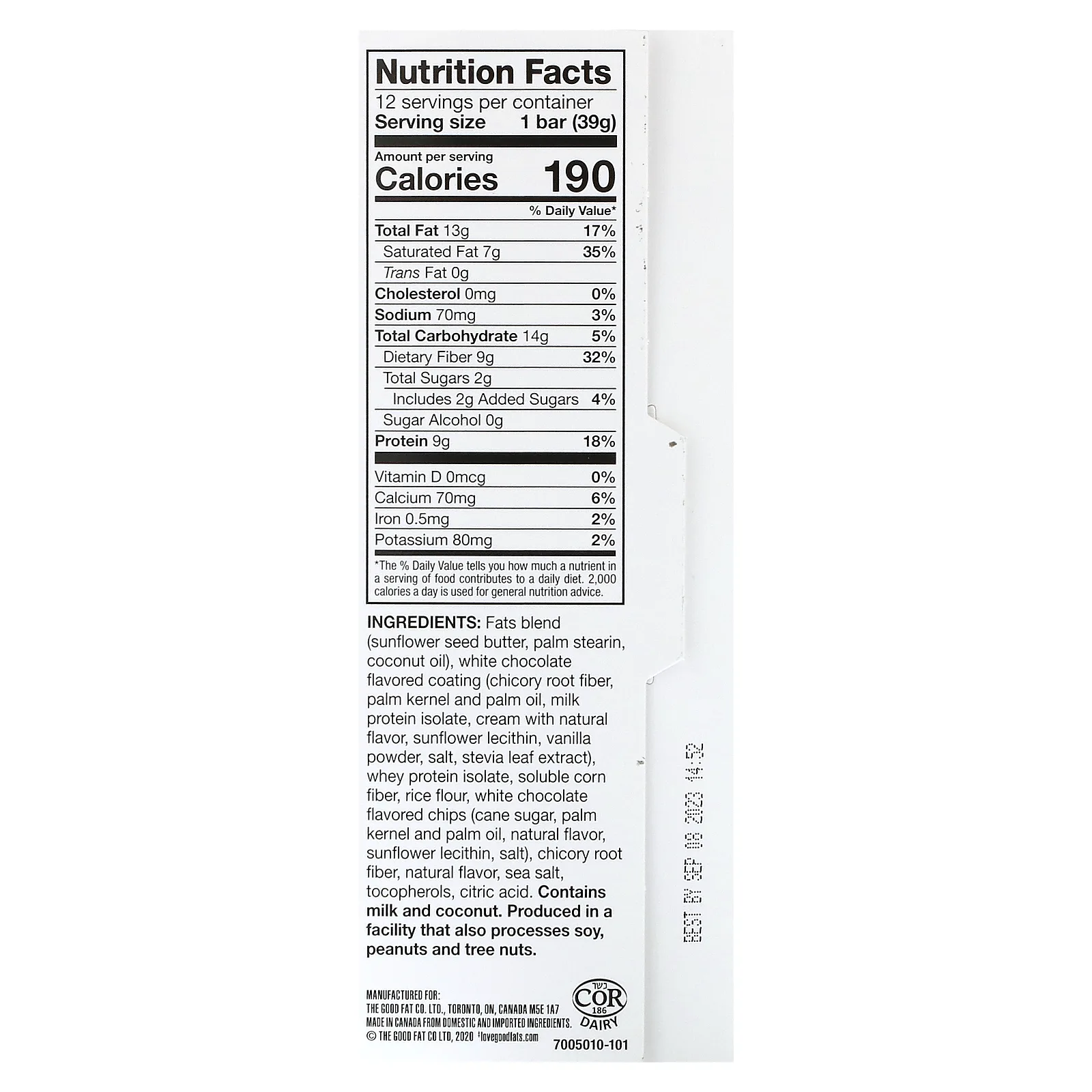 Love Good Fats, Батончики, лимонный мусс, 12 батончиков по 39 г (1,38 унции)