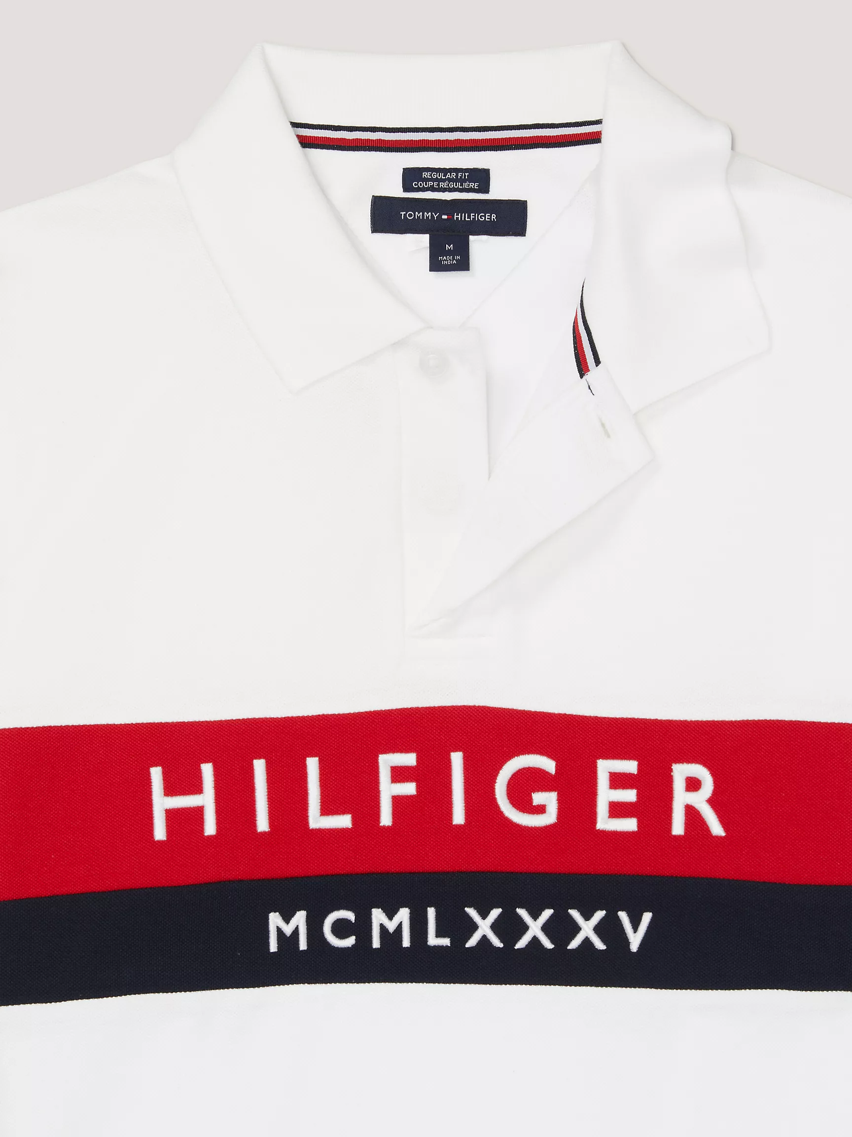 Мужское поло Tommy Hilfiger, Стандартное поло в стиле Colorblock