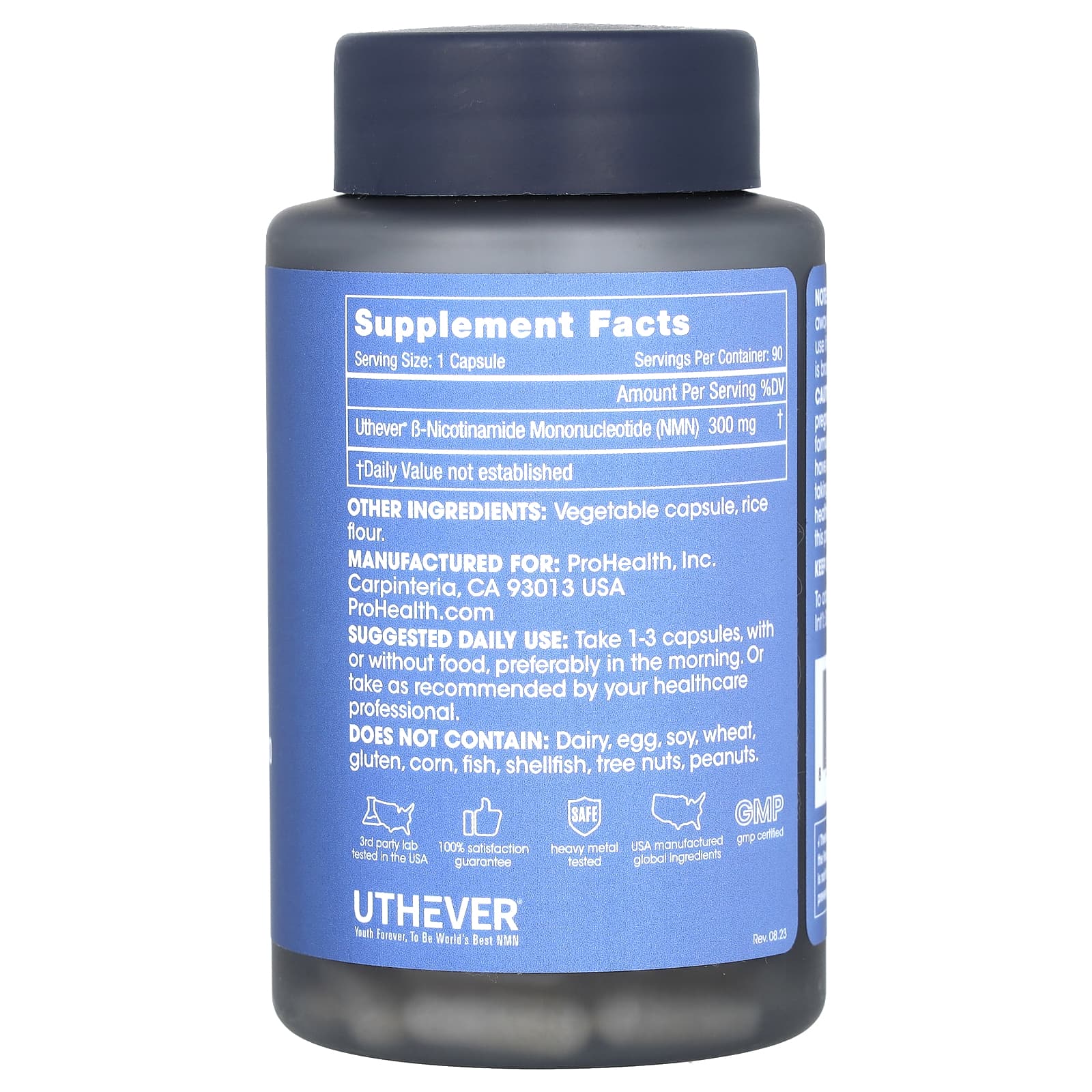 ProHealth Longevity, NMN Pro 300, 150 мг, 180 капсул