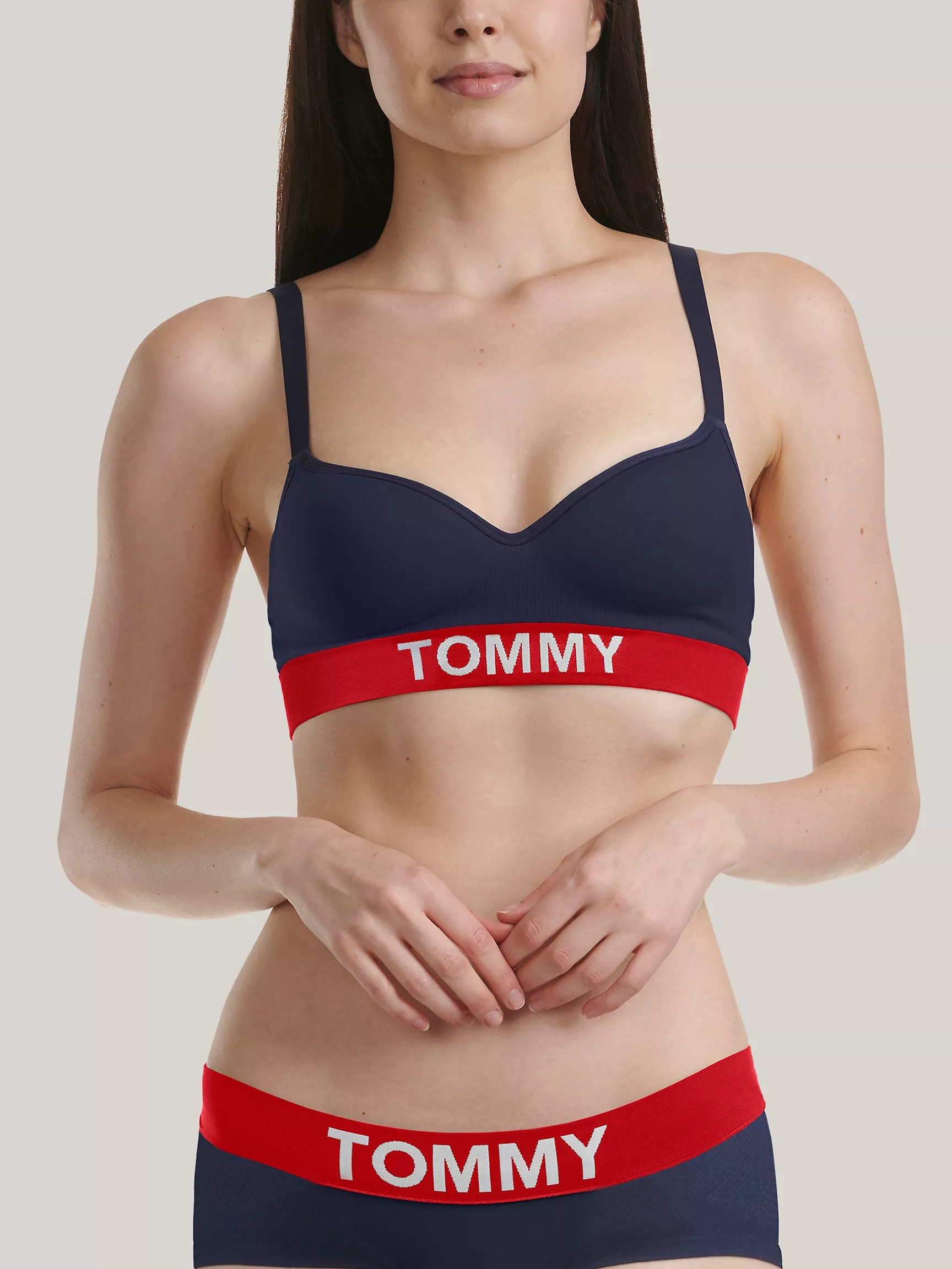 Женское нижнее белье Tommy Hilfiger, Бралетт с логотипом Tommy