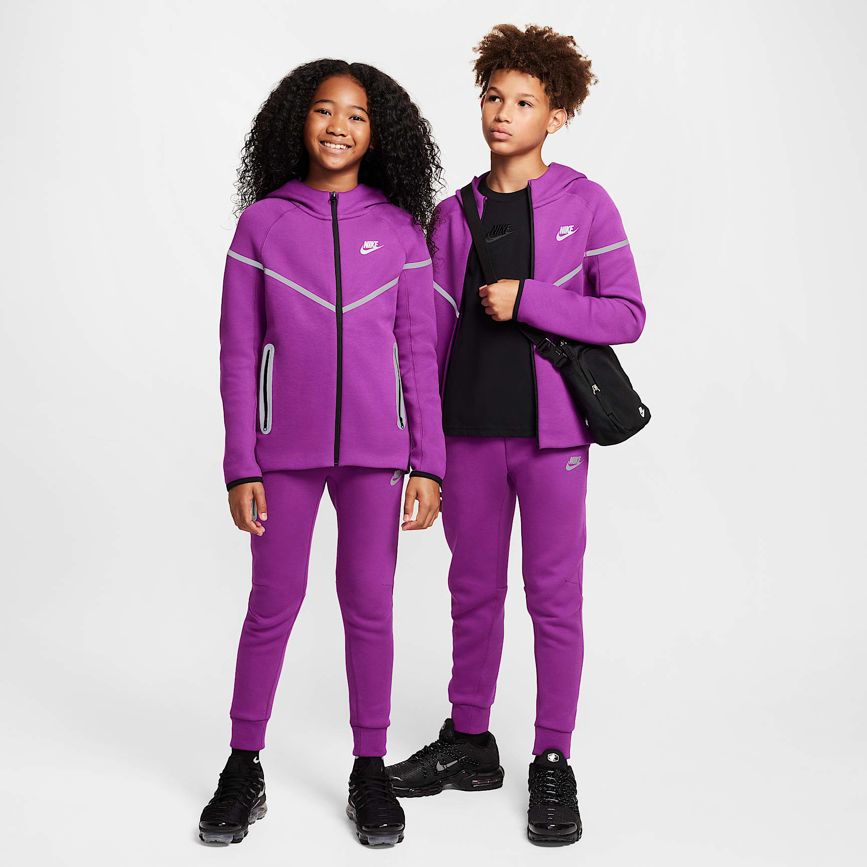 Nike Sportswear Tech Fleece Big Kids' Reflective Joggers