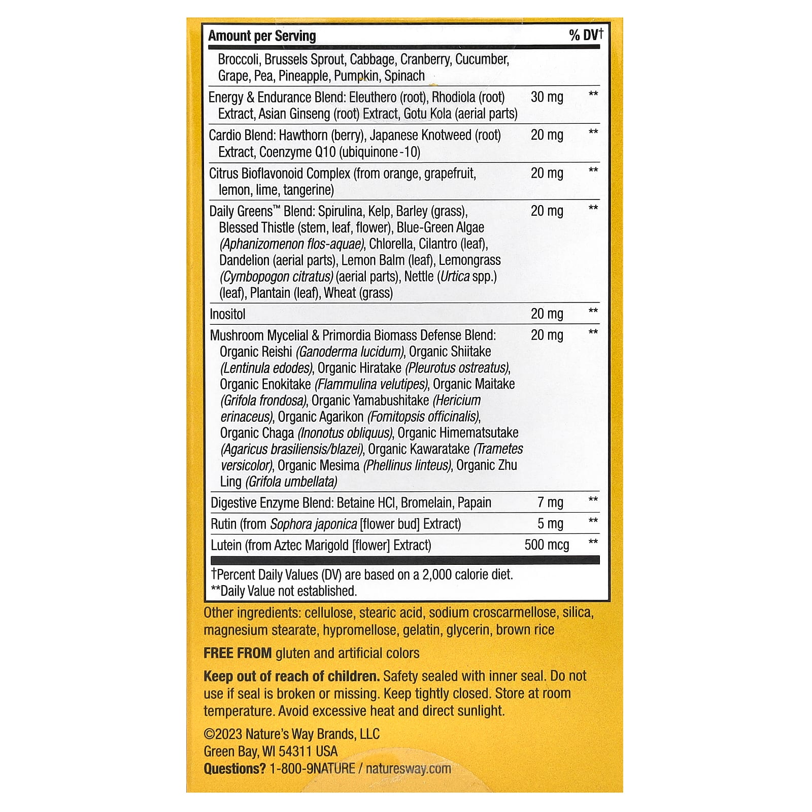 Nature's Way, Alive! суперэффективные, комплексные мультивитамины для мужчин, 60 таблеток