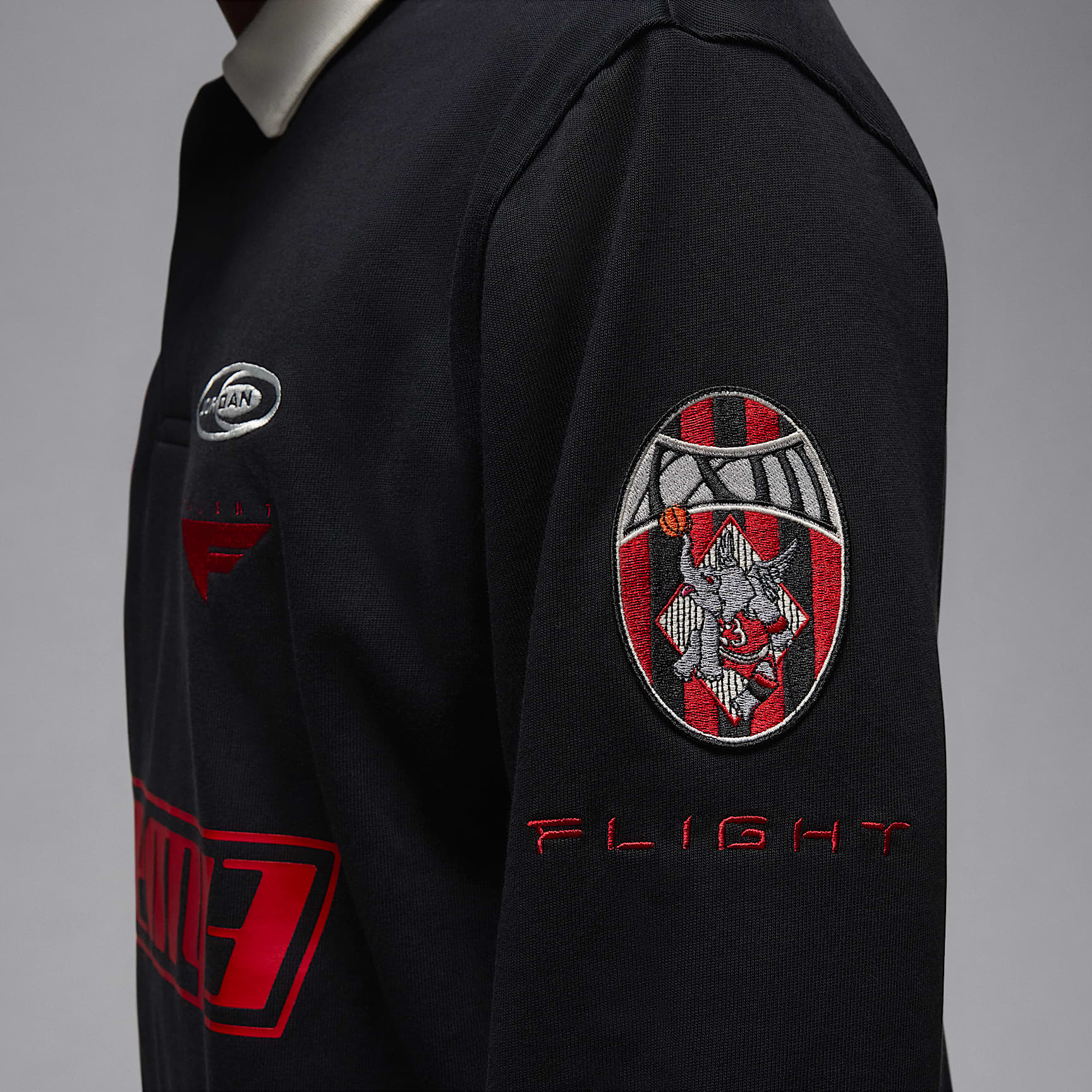 Jordan Essentials Men's Long-Sleeve Rugby Top