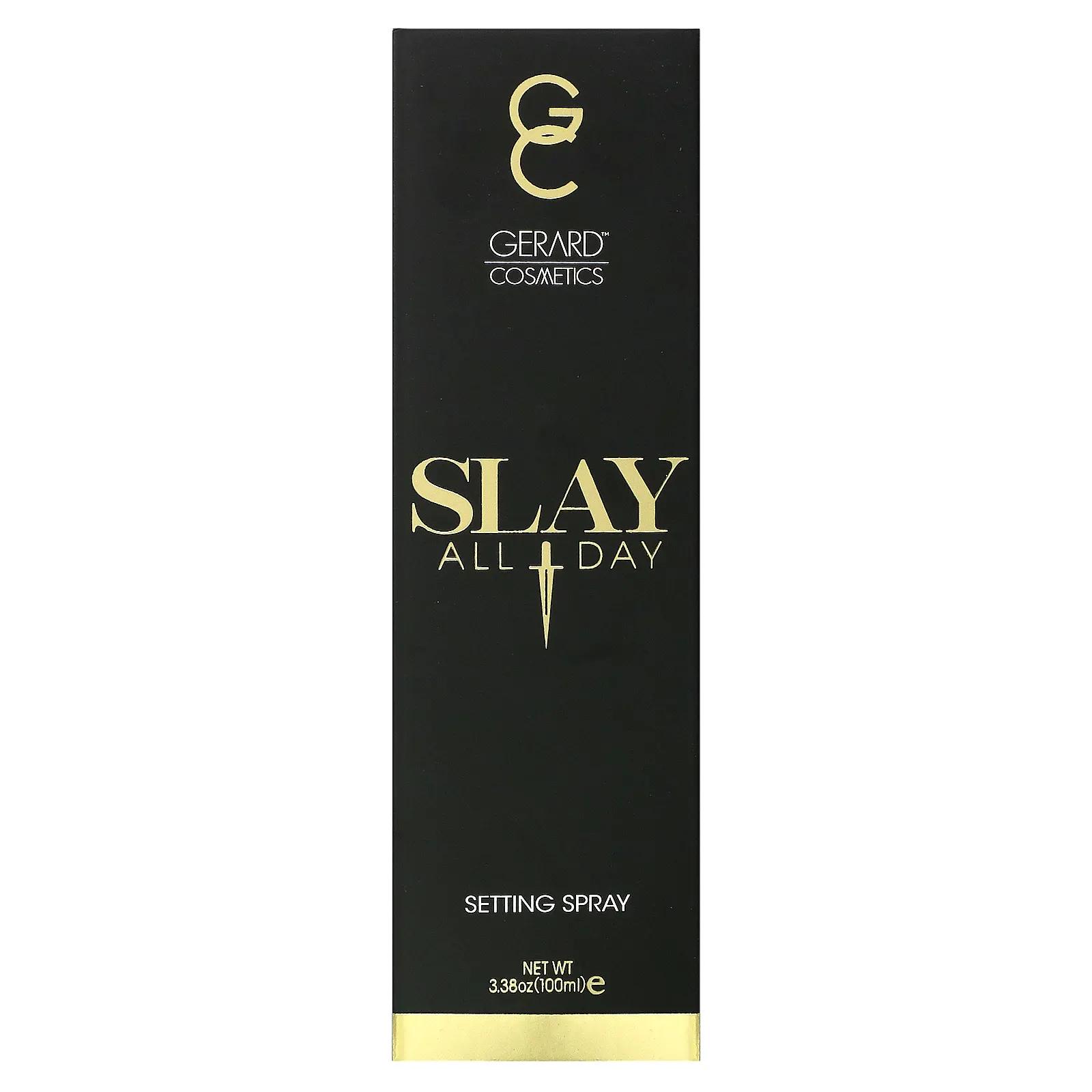 Gerard Cosmetics, Slay All Day, фиксирующий спрей, лаванда, 100 мл (3,38 унции)