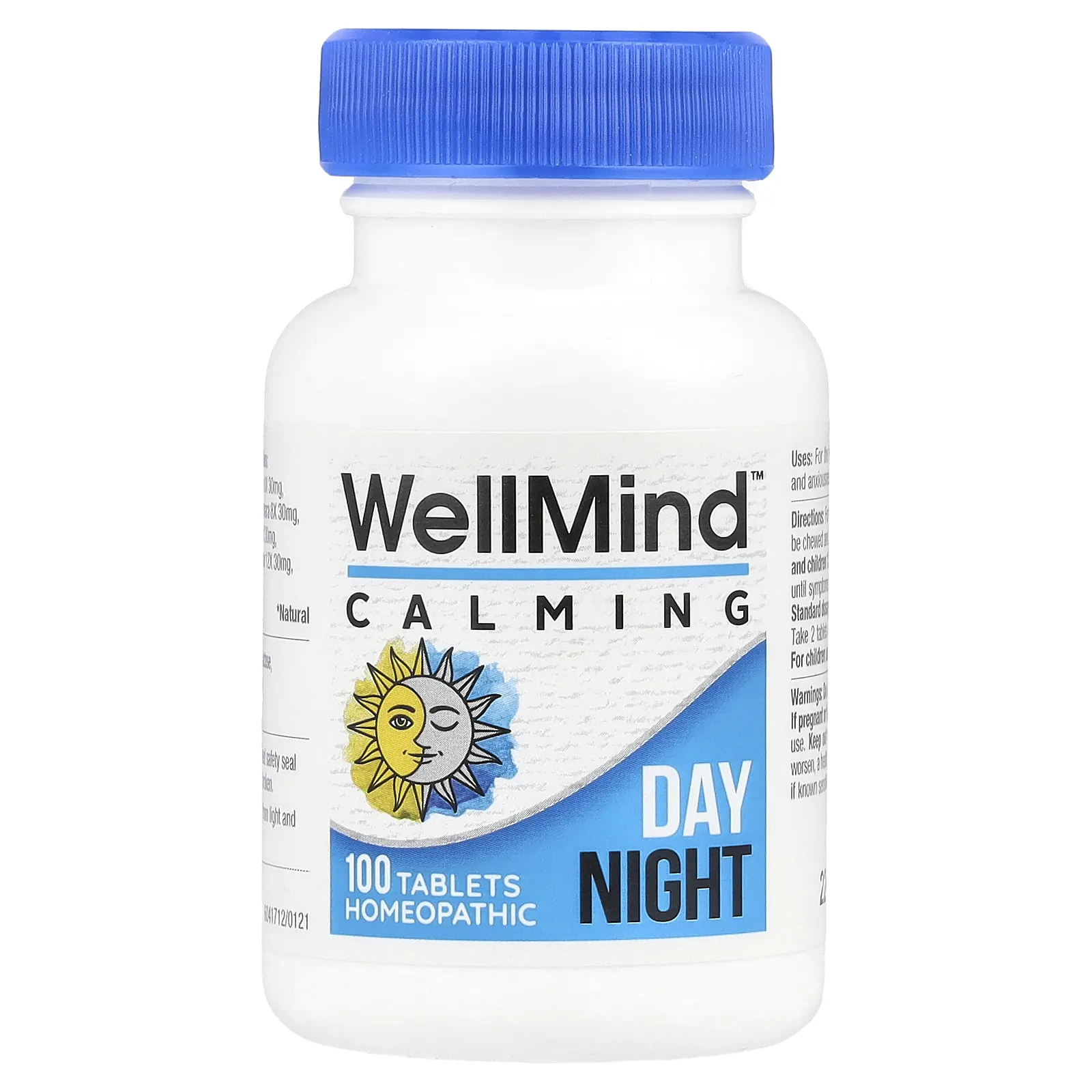 MediNatura, WellMind Calming Tablets, для снятия напряжения, 100 таблеток