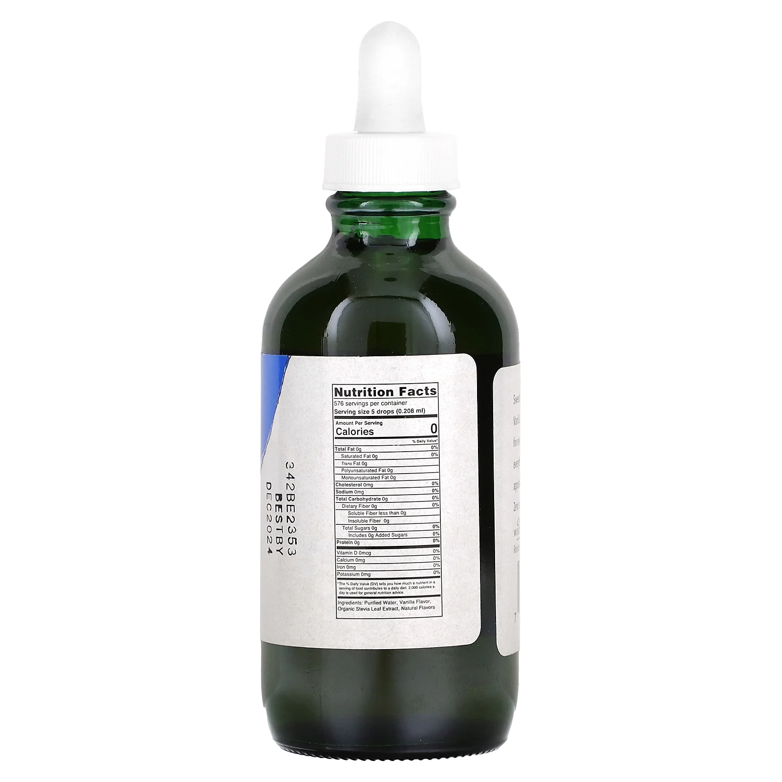 Wisdom Natural, SweetLeaf, Sweet Drops, ванильный крем, 120 мл (4 жидк. Унции)