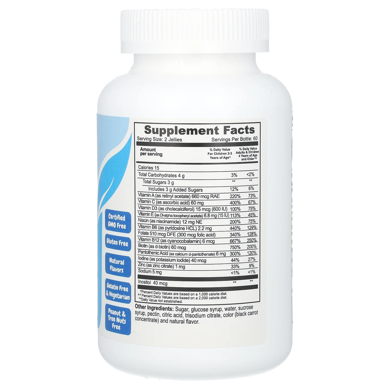 YumV's, мультивитамины с минералами, фруктовый вкус, 120 желейных конфет