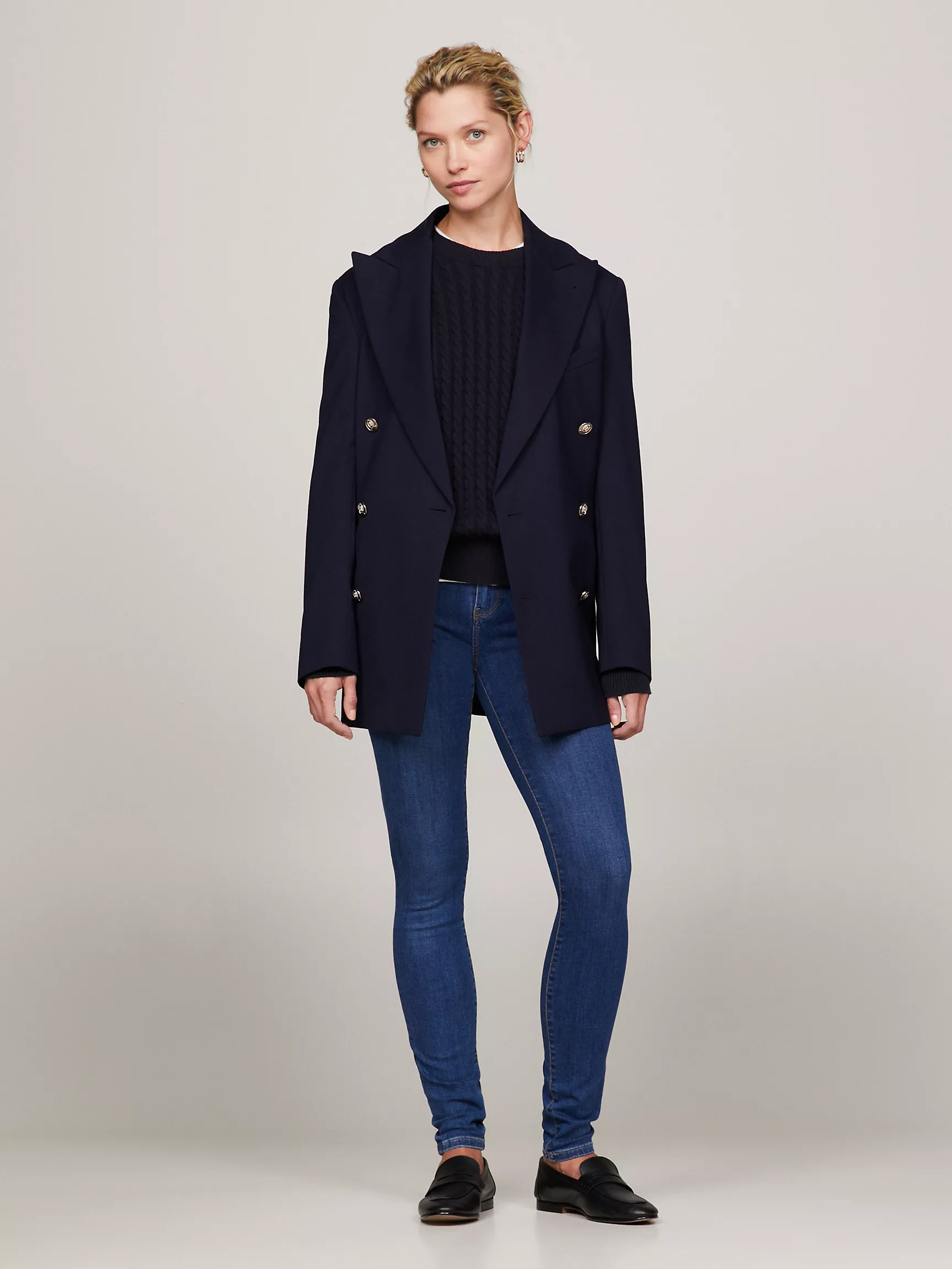 Женские джинсы Tommy Hilfiger, Джинсы THFlex с ультравысокой посадкой и узкими штанинами