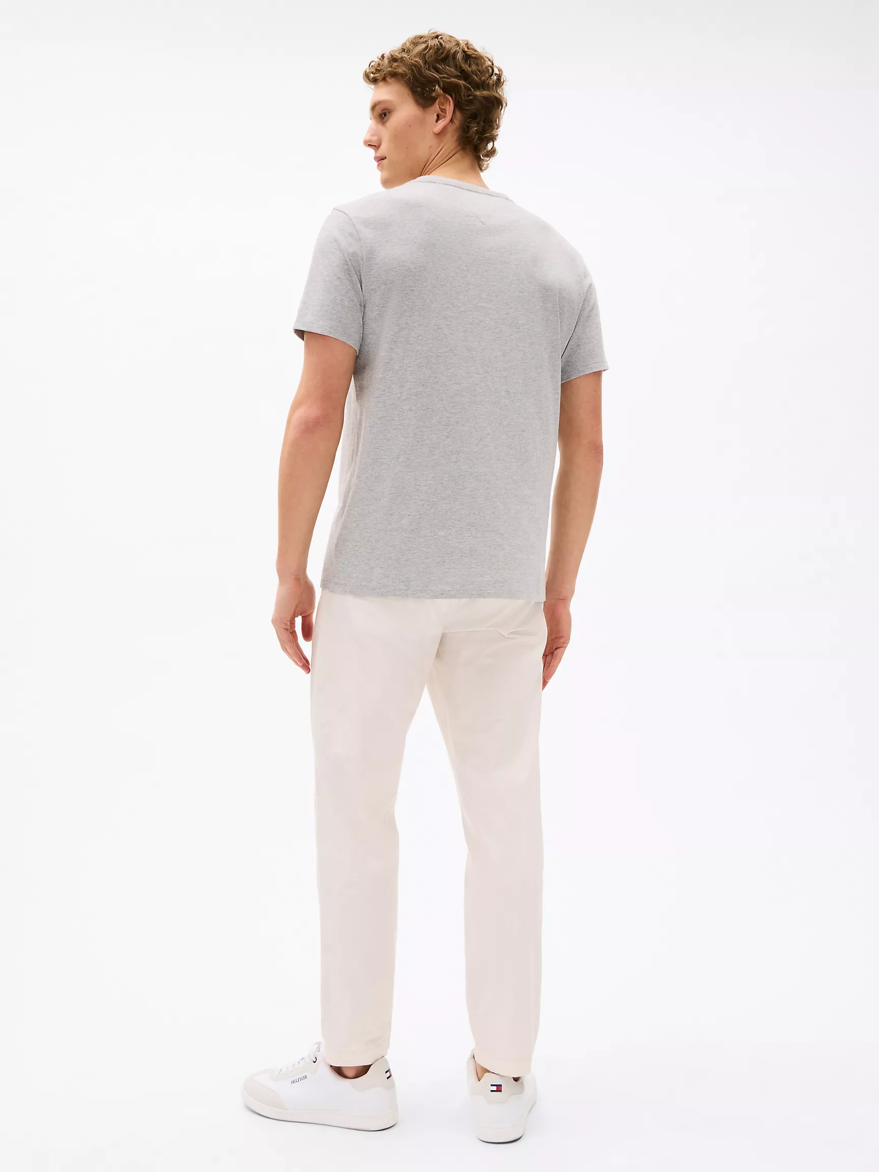 Мужская футболка Tommy Hilfiger, Футболка с логотипом в круге Hilfiger