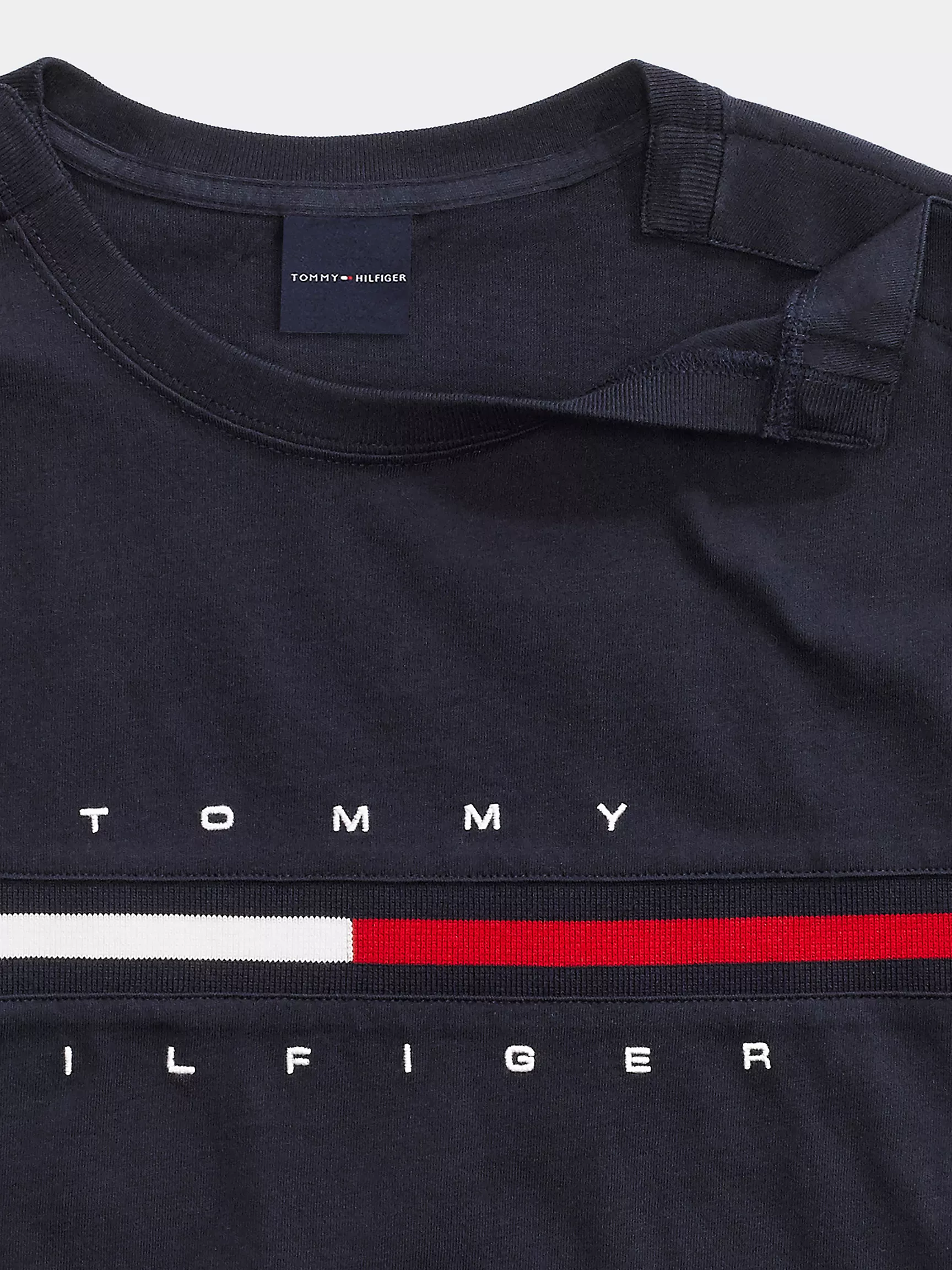 Мужская футболка Tommy Hilfiger, Футболка с фирменными полосками