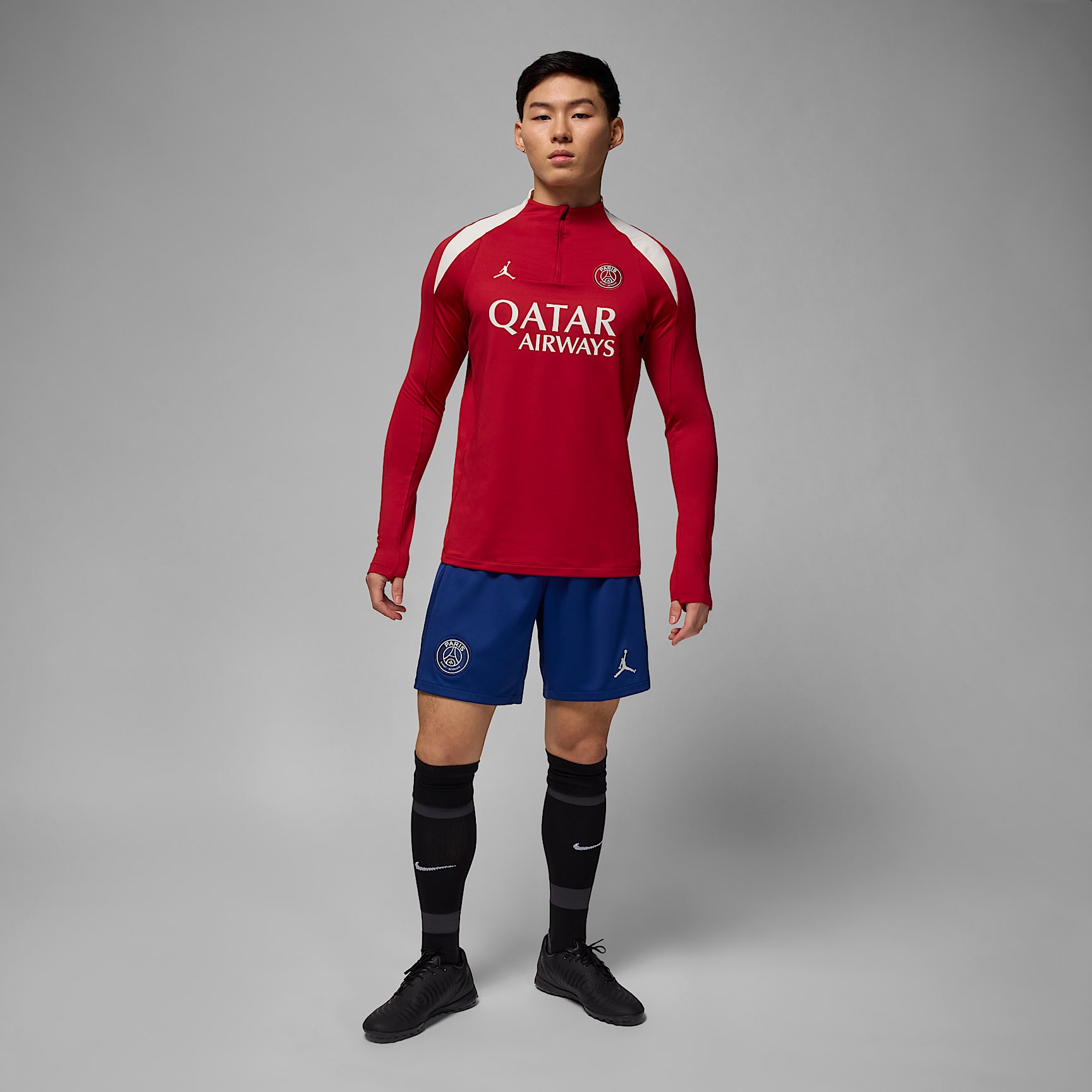 Paris Saint-Germain Strike Fourth Men's Jordan Dri-FIT Soccer Knit Drill Top
