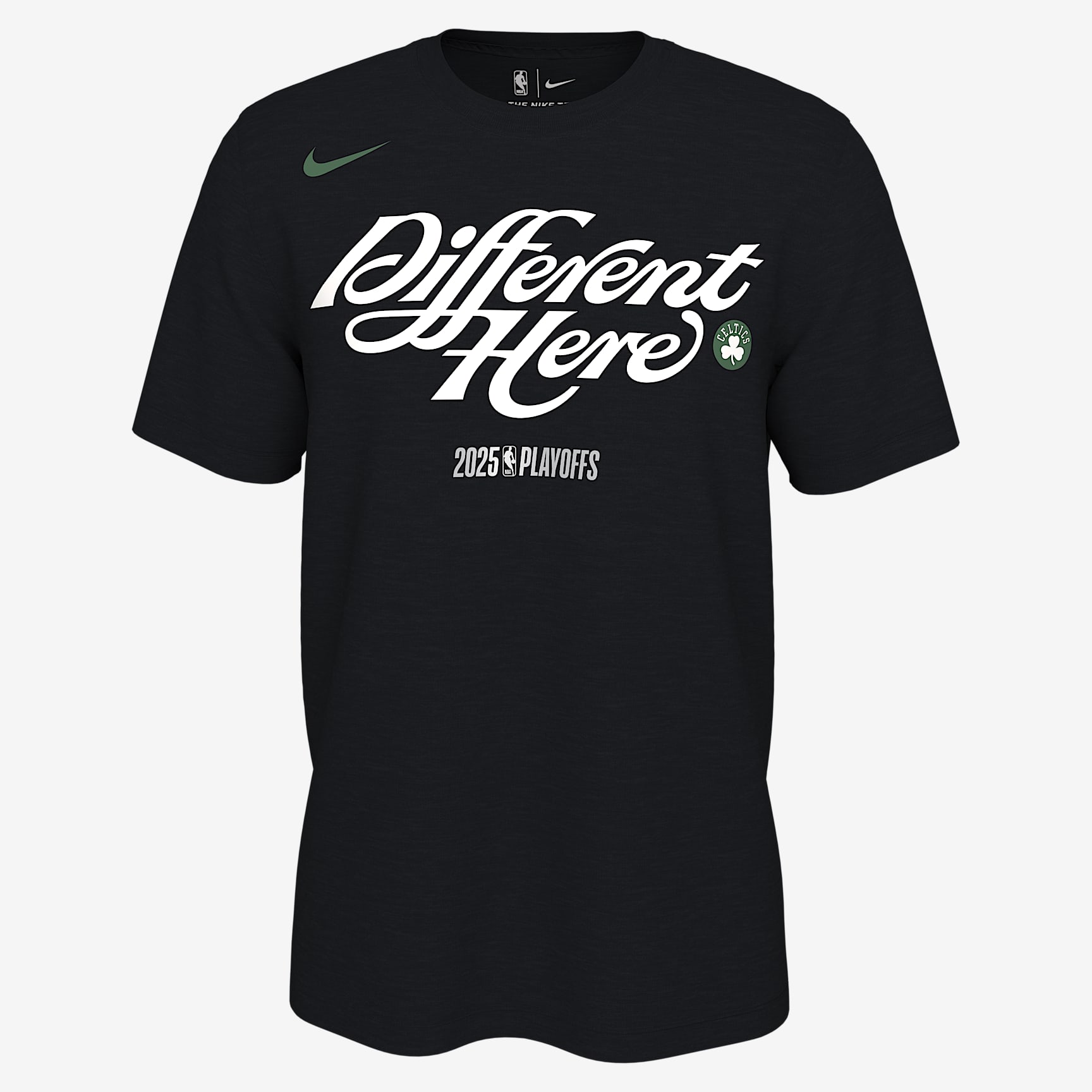 Boston Celtics Playoff Mantra 2025 Men's Nike NBA T-Shirt