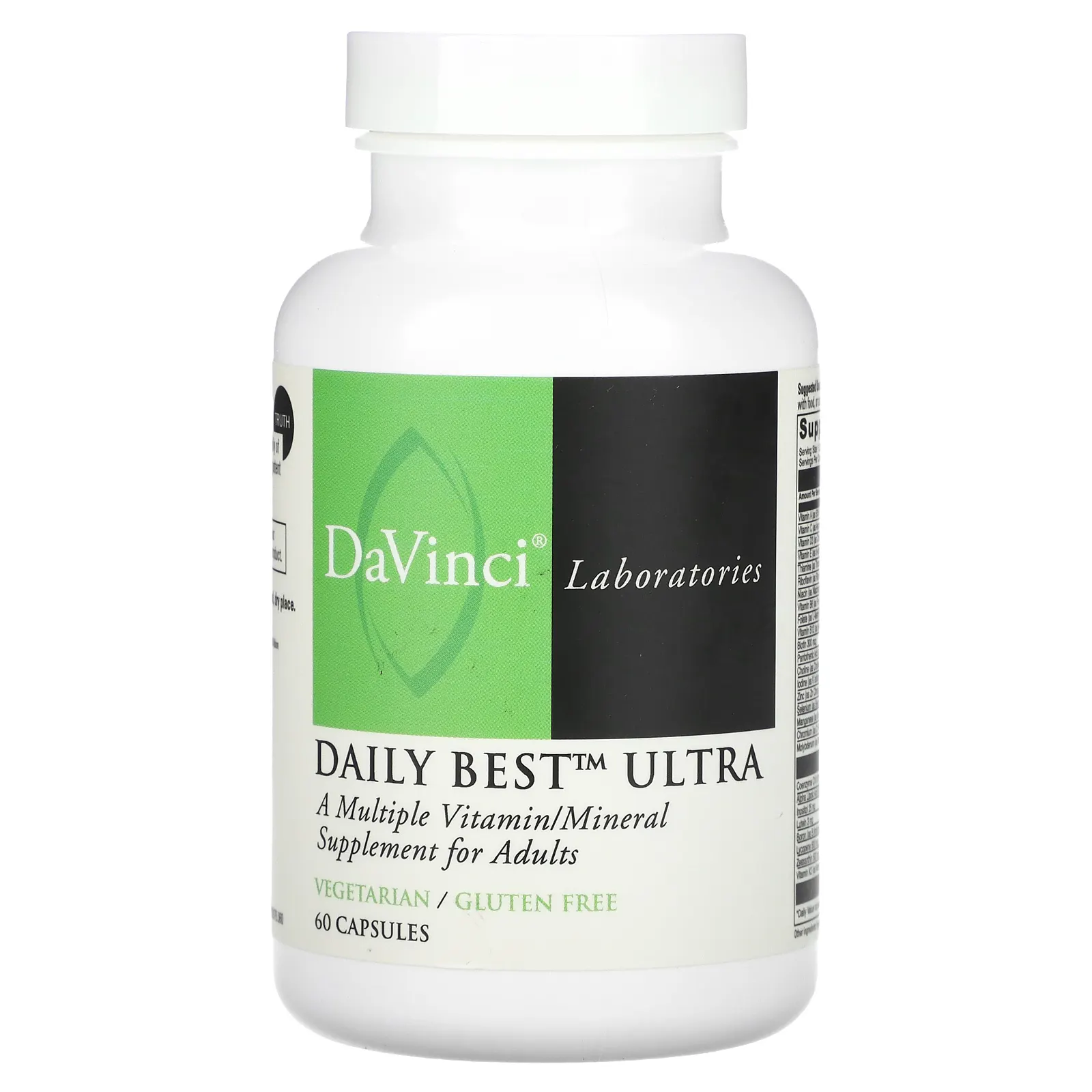 DaVinci Laboratories of Vermont, Daily Best Ultra, 60 капсул
