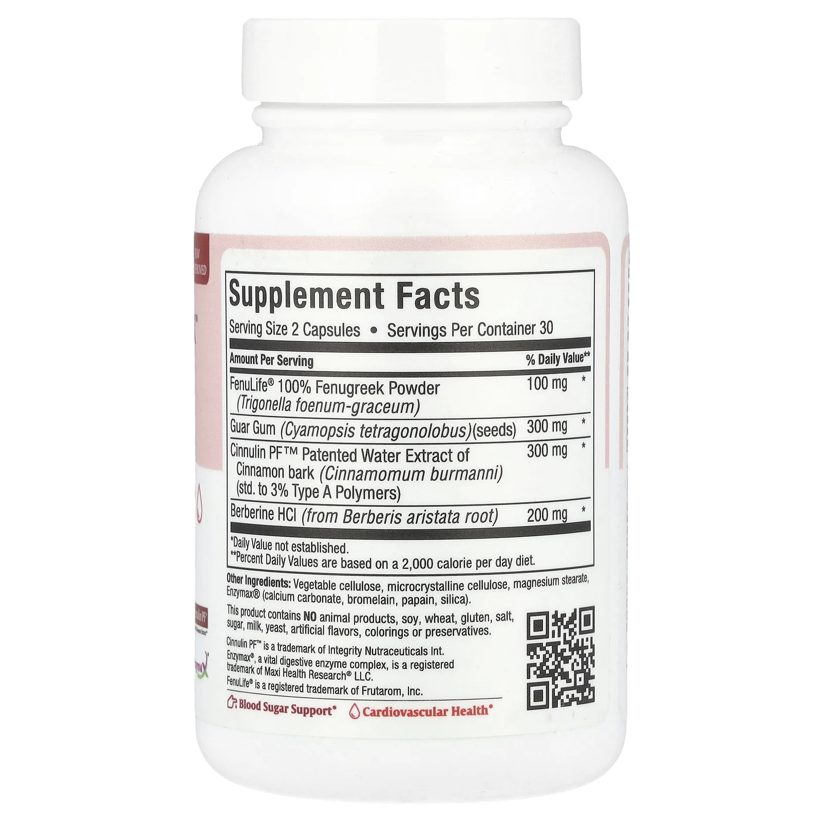 Maxi Health, Maxi Cinnacaps Complex ™ с берберином, 60 капсул