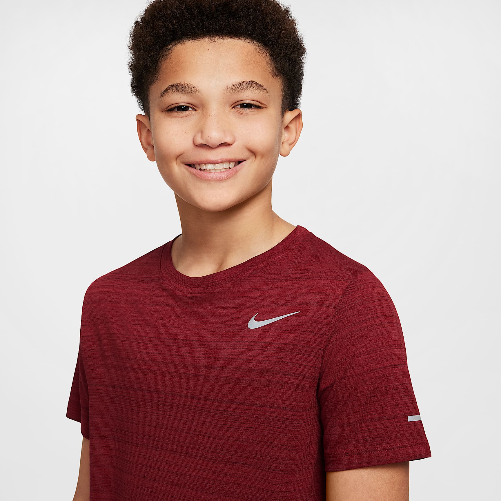 Nike Dri-FIT Miler Big Kids' (Boys') Training Top