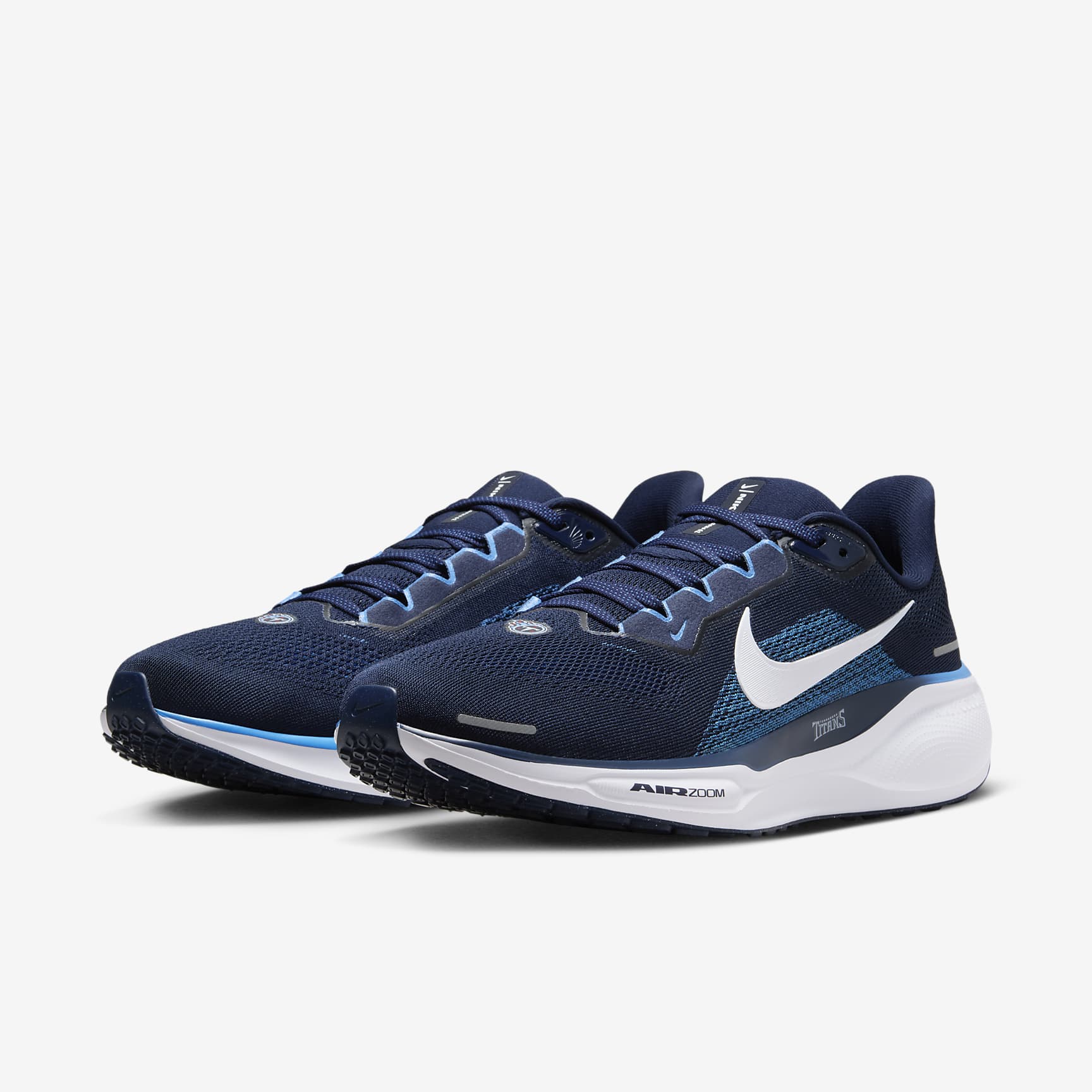 Nike Pegasus 41 NFL Tennessee Titans Men's Road Running Shoes