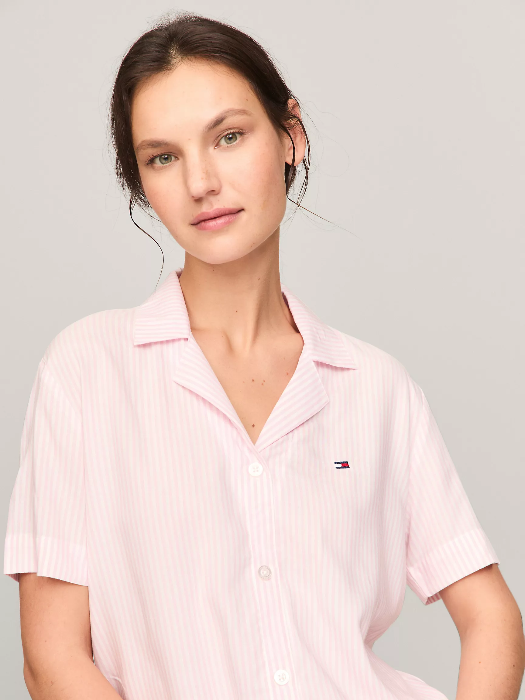 Женская одежда для сна Tommy Hilfiger, Полосатый пижамный комплект