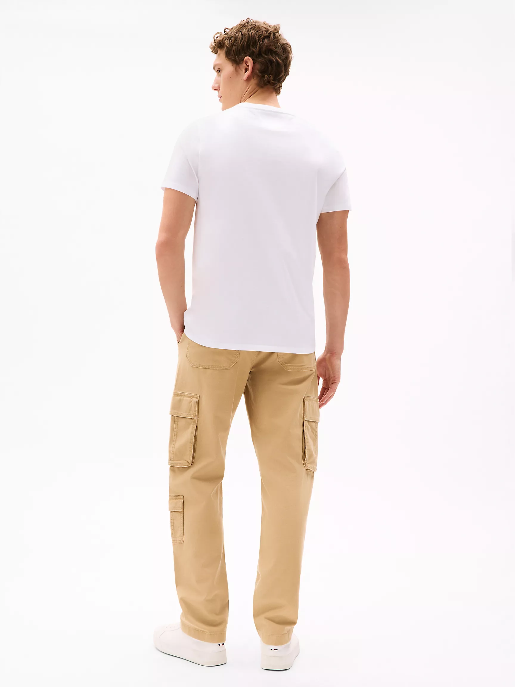 Мужская футболка Tommy Hilfiger, Футболка с логотипом в виде блоковых букв