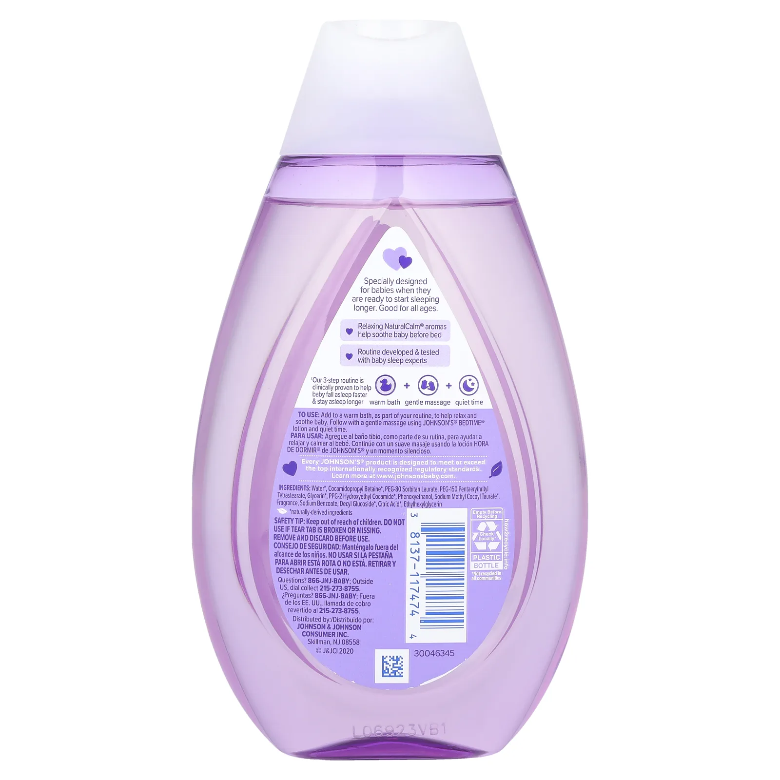 Johnson's Baby, Перед сном, 400 мл (13,6 жидк. Унции)