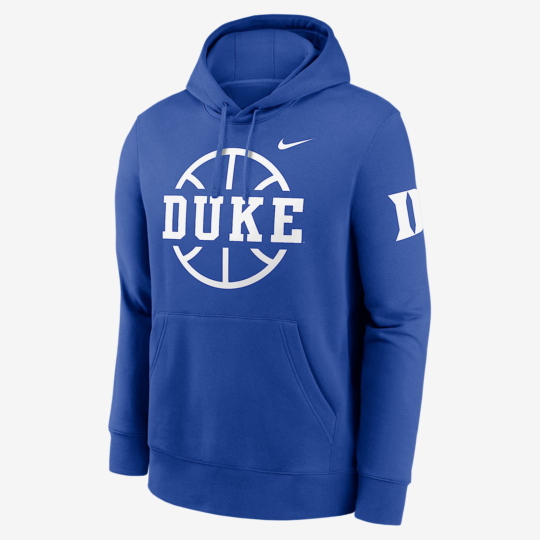 Duke Blue Devils Club Basketball Icon Men's Nike College Pullover Hoodie