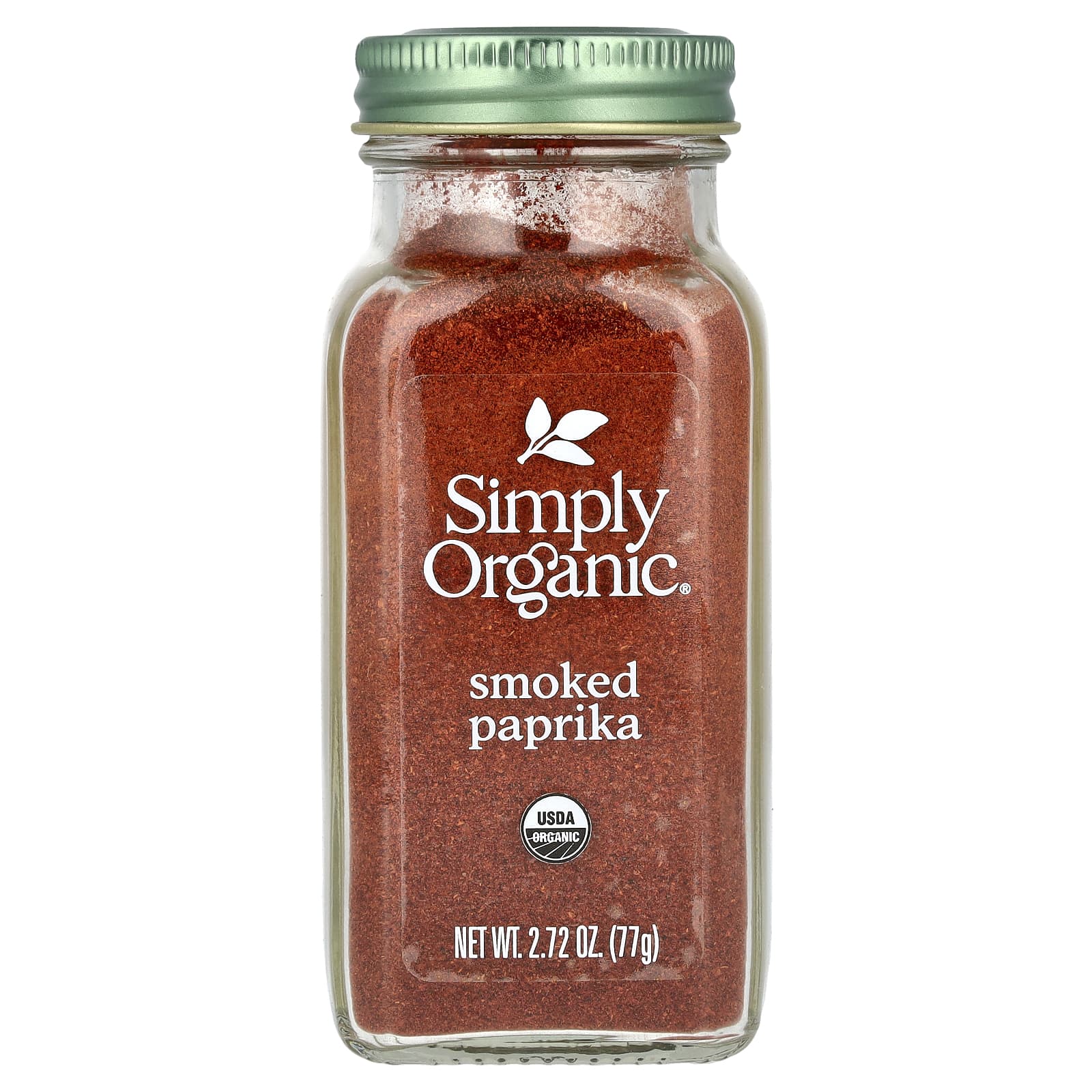 Simply Organic, Органическая копченая паприка, 2,72 унций (77 г)