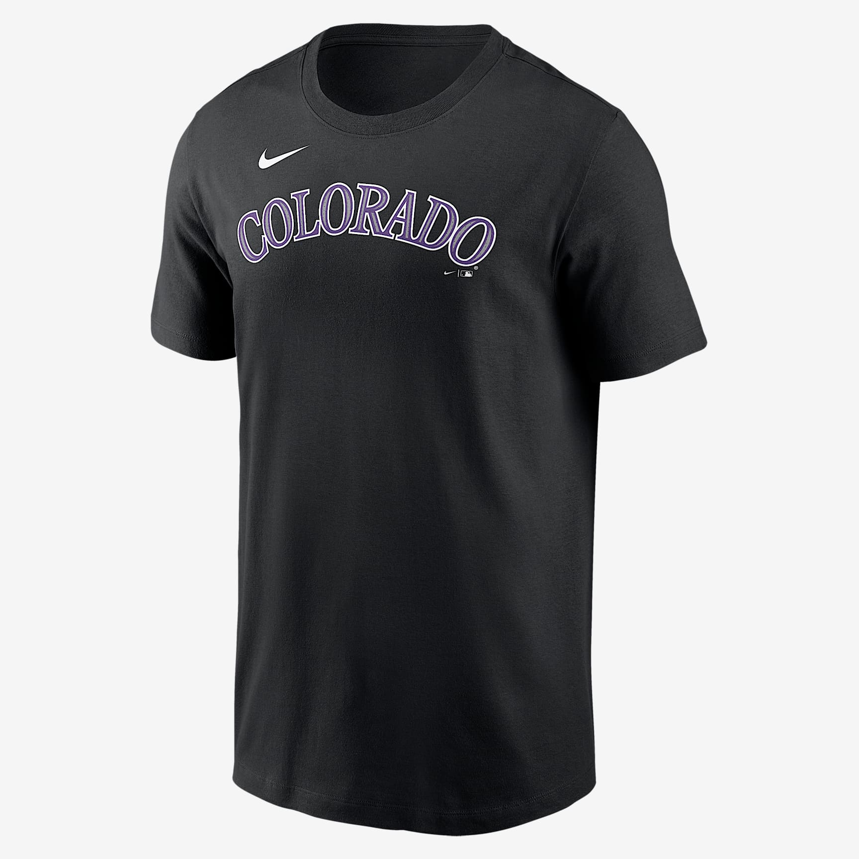 Colorado Rockies Fuse Wordmark Men's Nike MLB T-Shirt