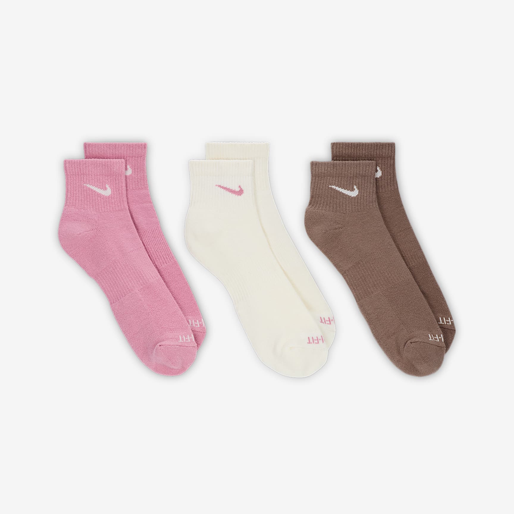 Nike Everyday Plus Cushioned Training Ankle Socks (3 Pairs)